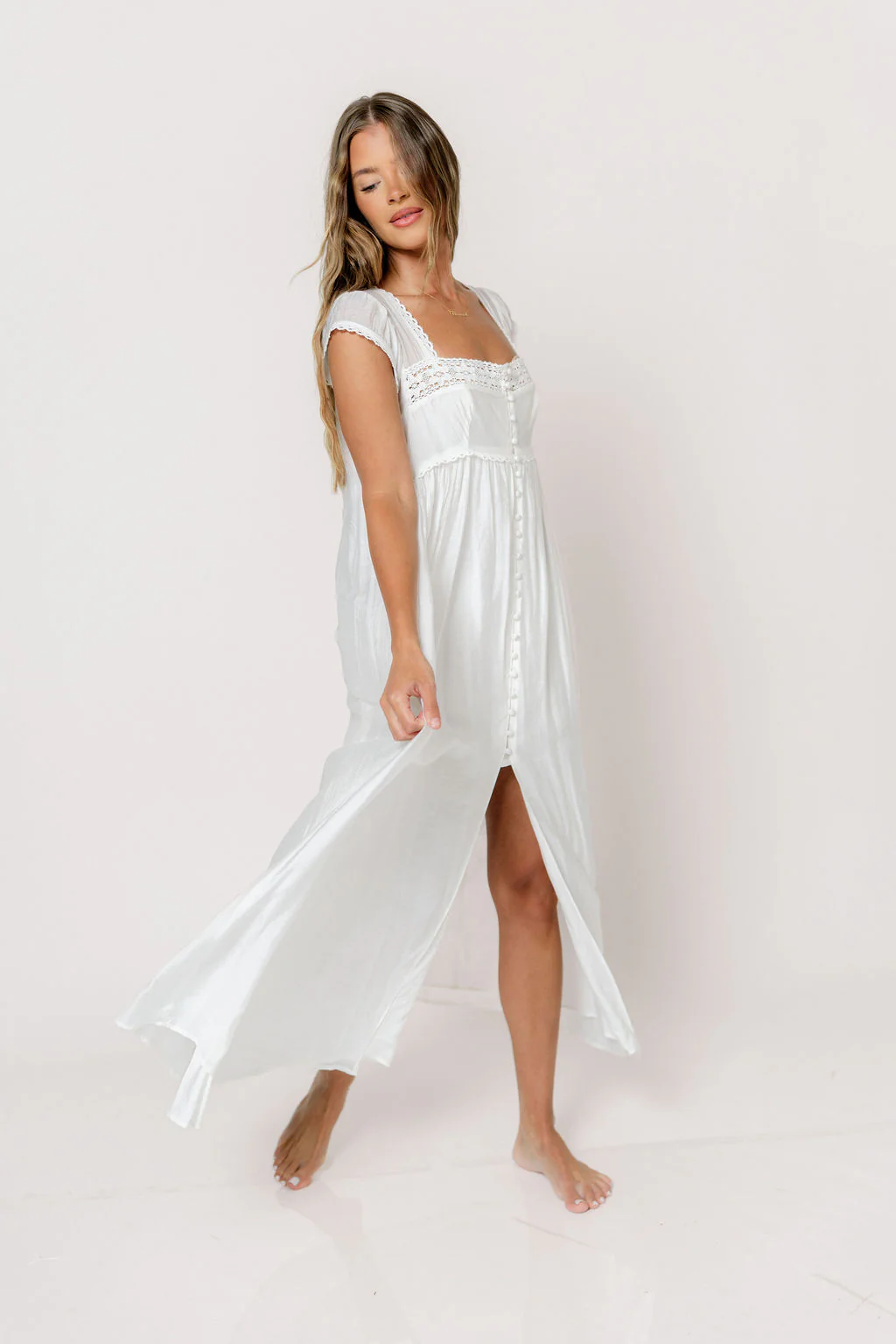 Amelie Maxi Dress in Off-White *5/31 PRE-ORDER* - Image 16