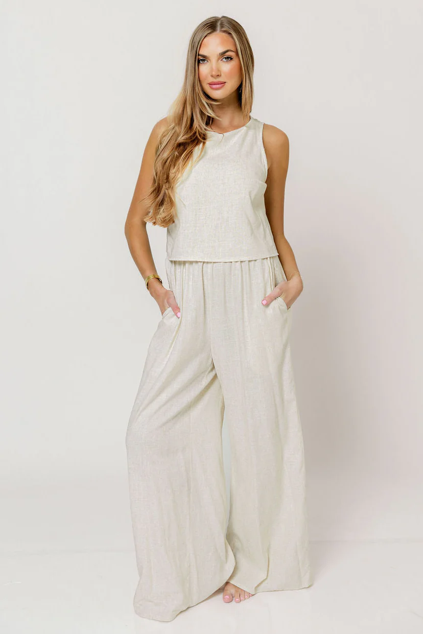 Angie Jumpsuit in Natural