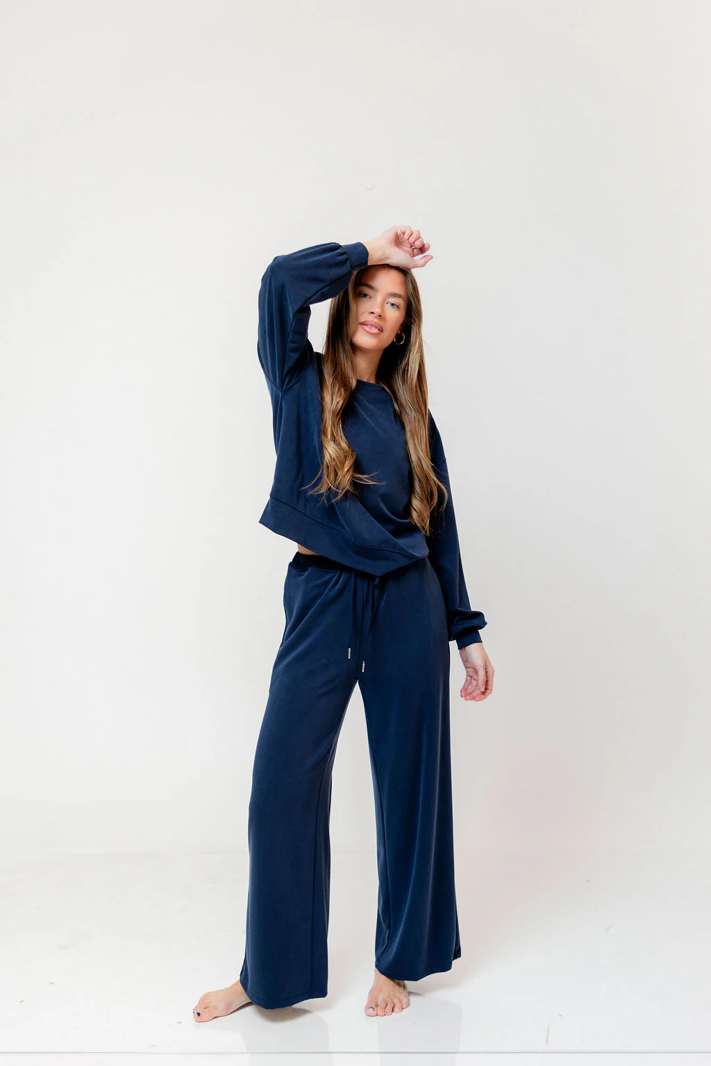 Giovanna Set in Slate Navy