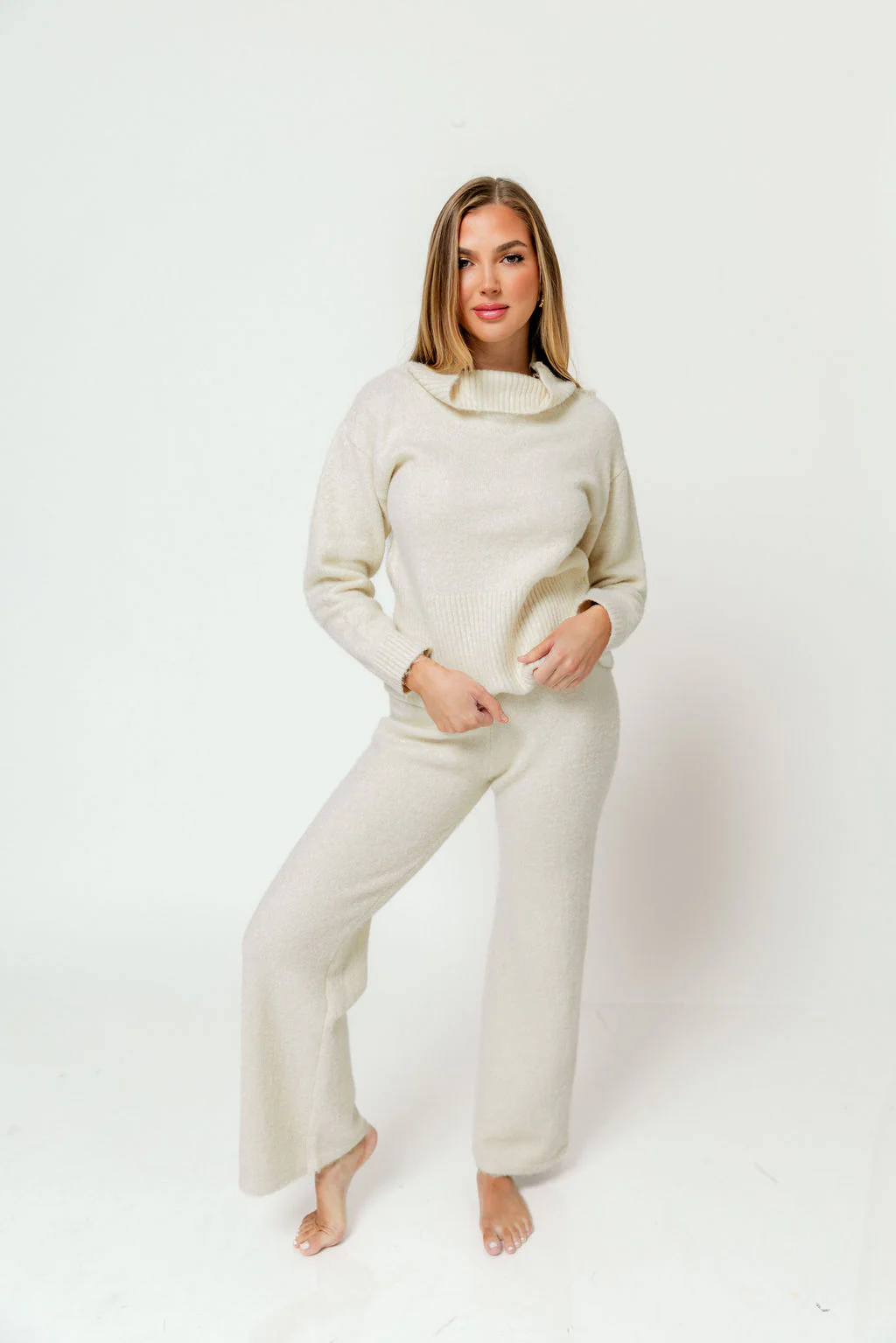 Ariella Knit Set in Oat - Image 6