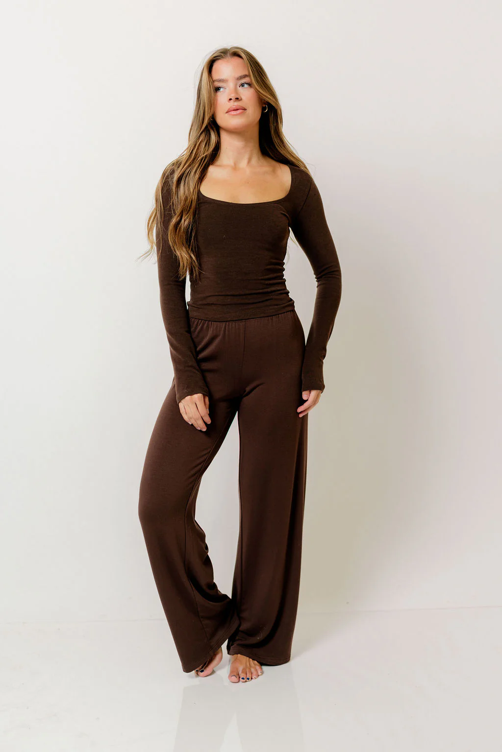 Be Mine Premium Lounge Pant in Espresso - Image 3