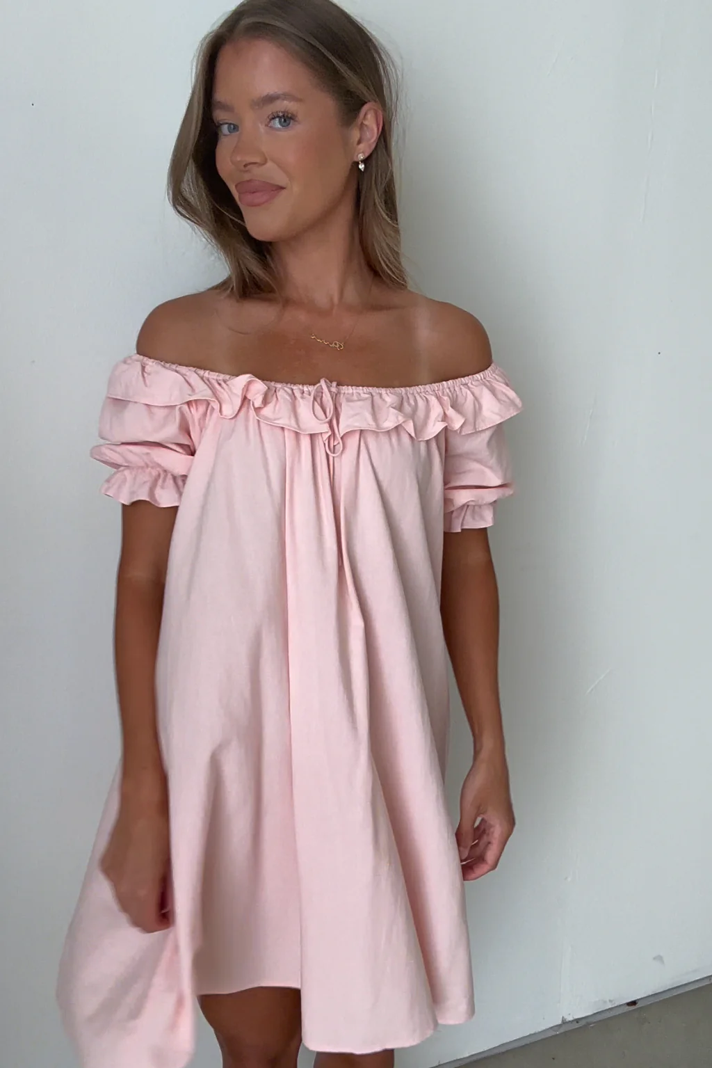 Betty Dress in Pale Pink *6/10 PRE-ORDER* - Image 5