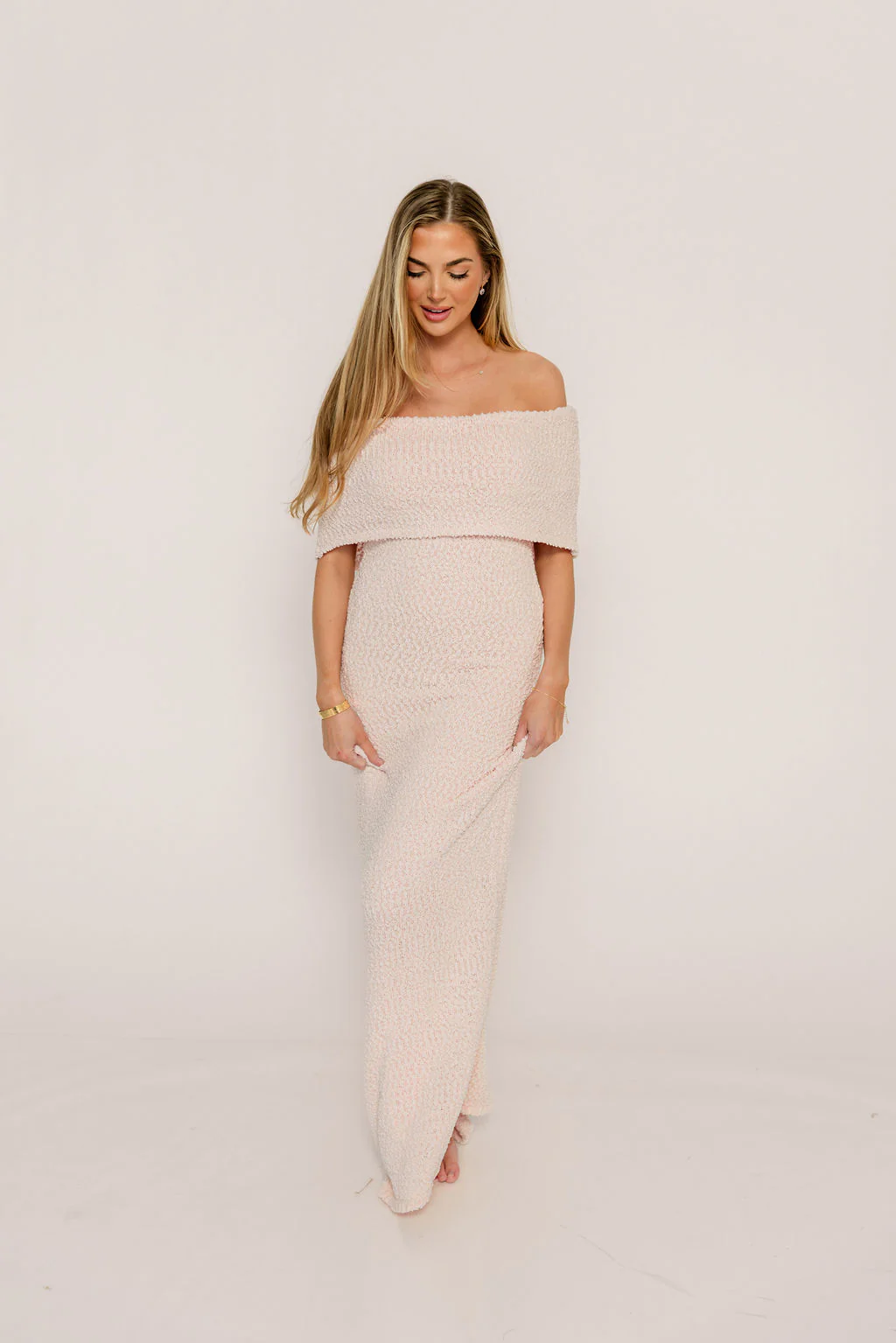 Brit Maxi Dress in Dusty Pink - Bump Friendly - Image 18