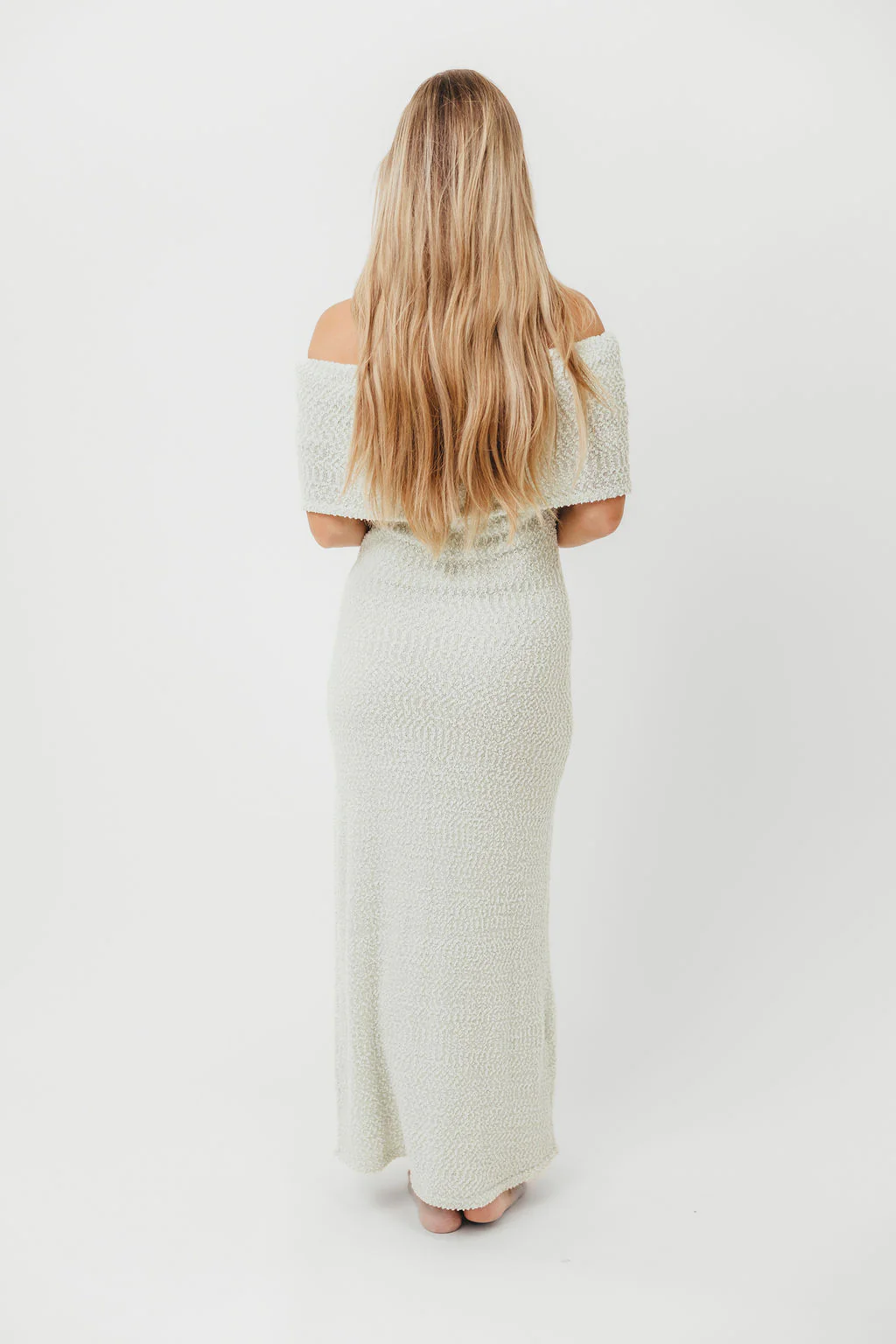 Brit Maxi Dress in Seafoam - Bump Friendly - Image 5