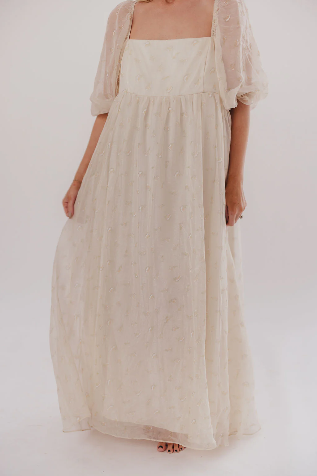 Mona Maxi Dress with Smocking in Butter Floral - Bump Friendly & Inclusive Sizing (S-3XL) - Image 32
