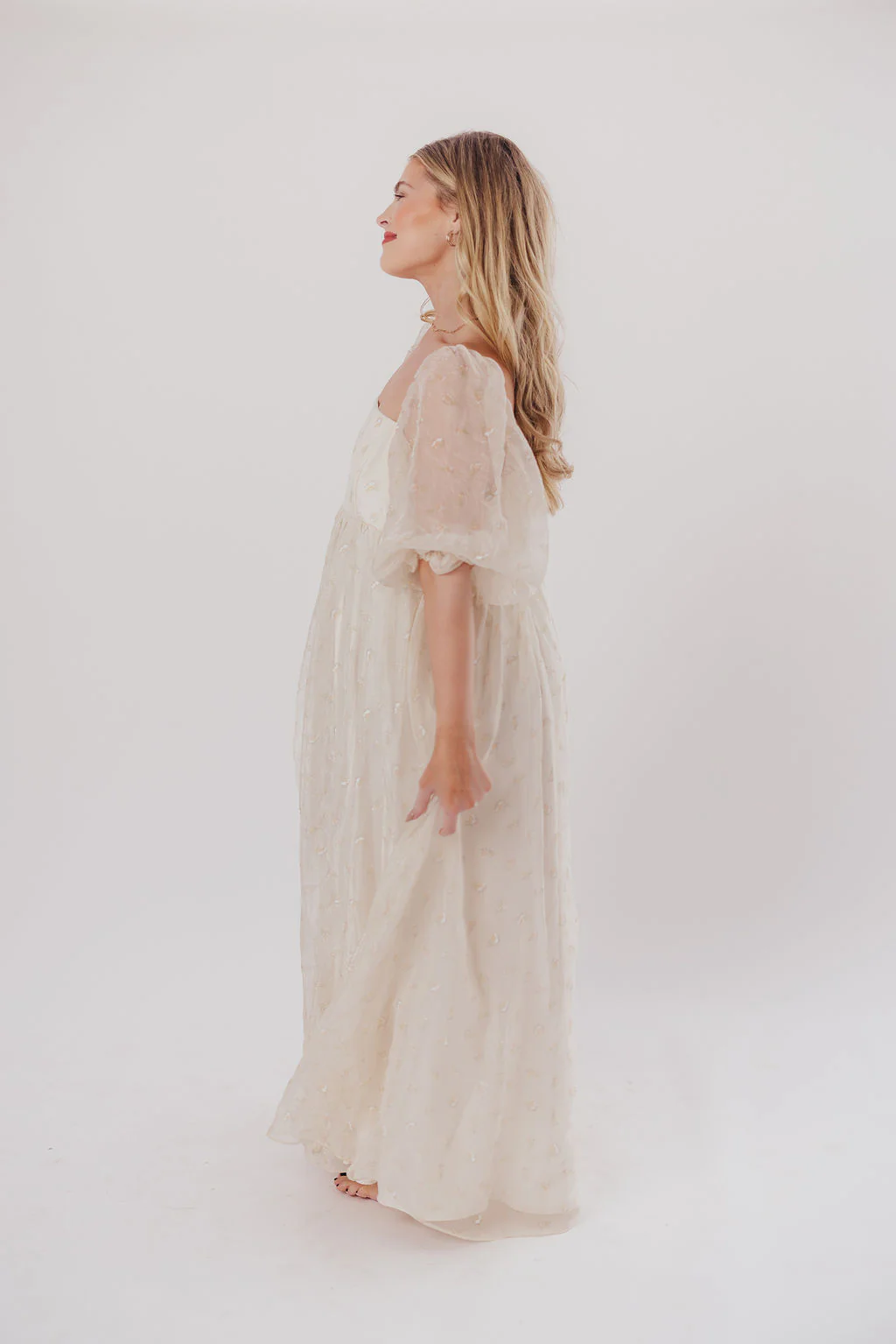 Mona Maxi Dress with Smocking in Butter Floral - Bump Friendly & Inclusive Sizing (S-3XL) - Image 35