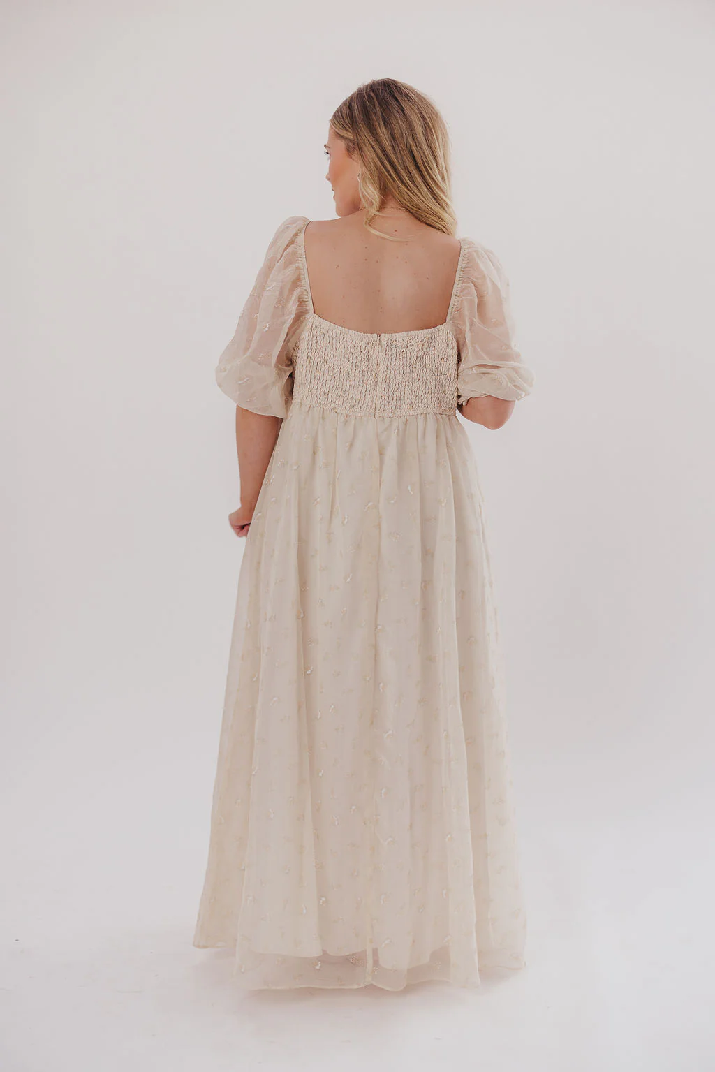 Mona Maxi Dress with Smocking in Butter Floral - Bump Friendly & Inclusive Sizing (S-3XL) - Image 36