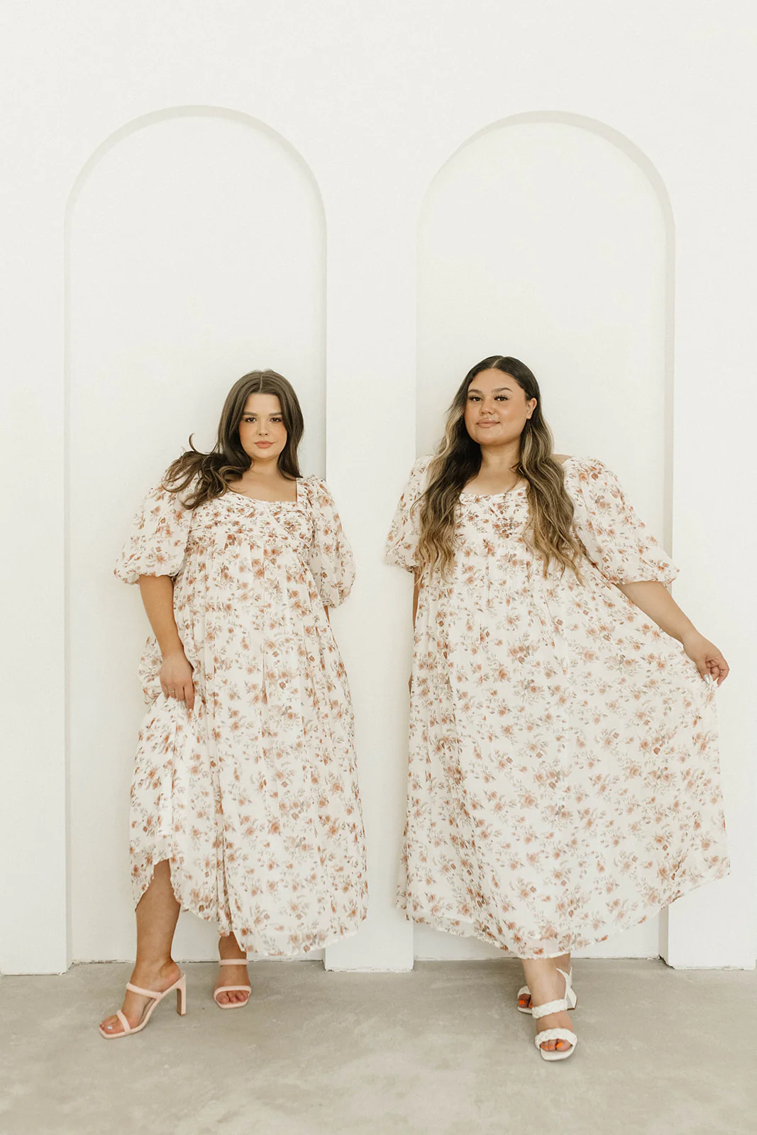 Harlow Maxi Dress in Ivory Floral - Bump Friendly & Inclusive Sizing (S-3XL) - Image 38