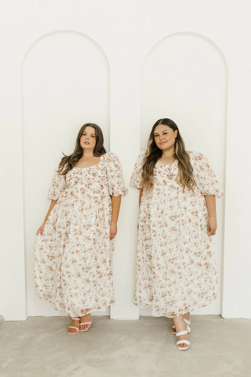 Harlow Maxi Dress in Ivory Floral - Bump Friendly & Inclusive Sizing (S-3XL) - Image 39