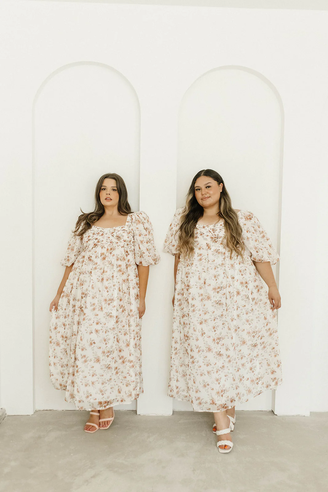 Harlow Maxi Dress in Ivory Floral - Bump Friendly & Inclusive Sizing (S-3XL) - Image 40