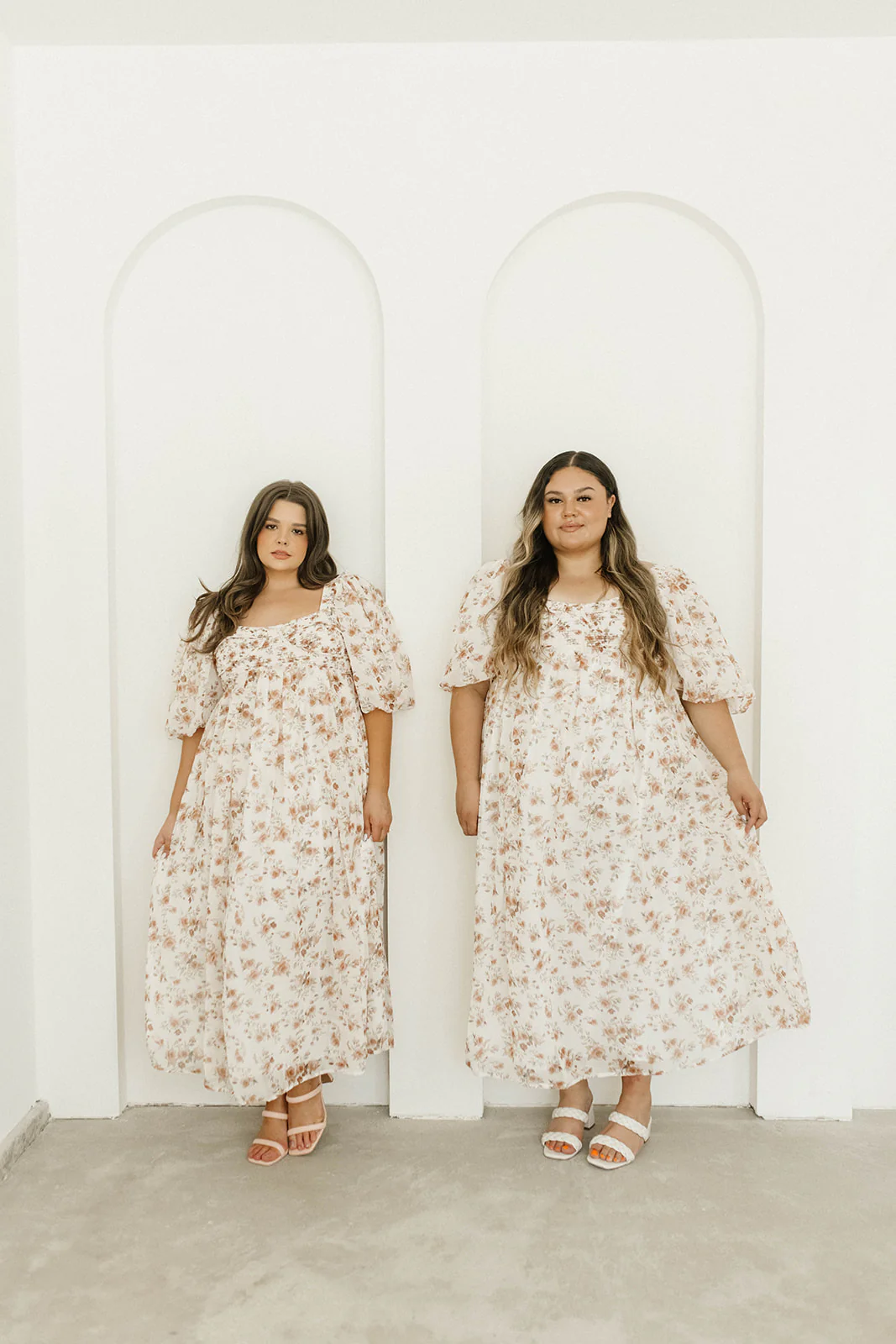 Harlow Maxi Dress in Ivory Floral - Bump Friendly & Inclusive Sizing (S-3XL) - Image 41
