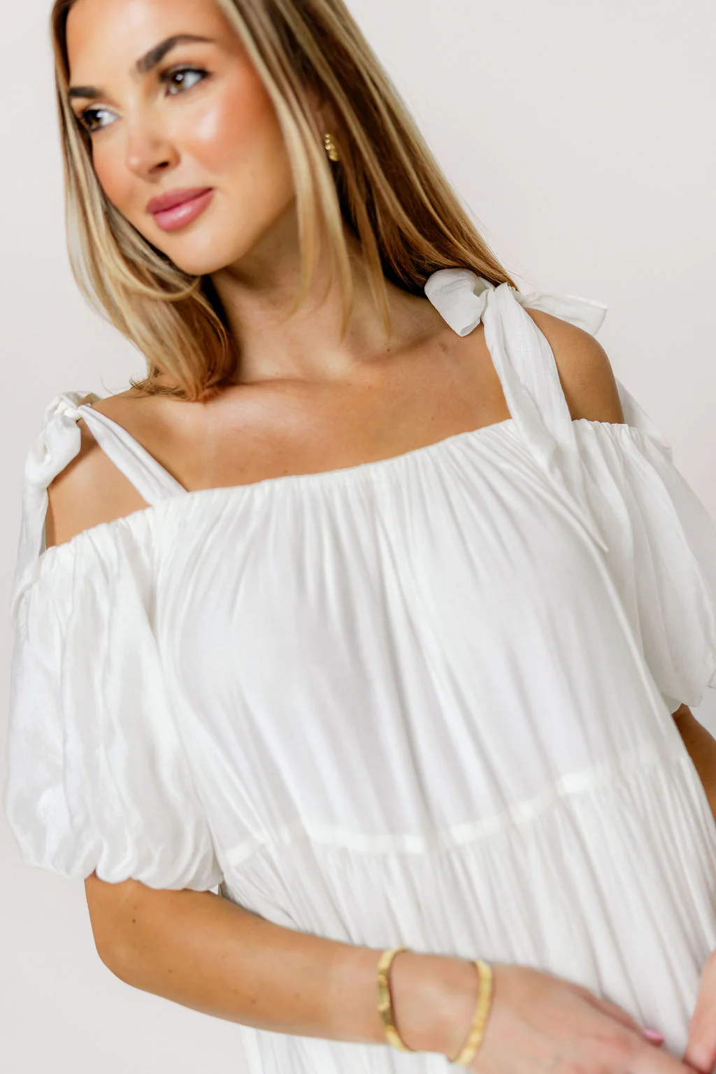 Channing Maxi Dress in Off-White - Bump Friendly  *5/31 PRE-ORDER* - Image 15