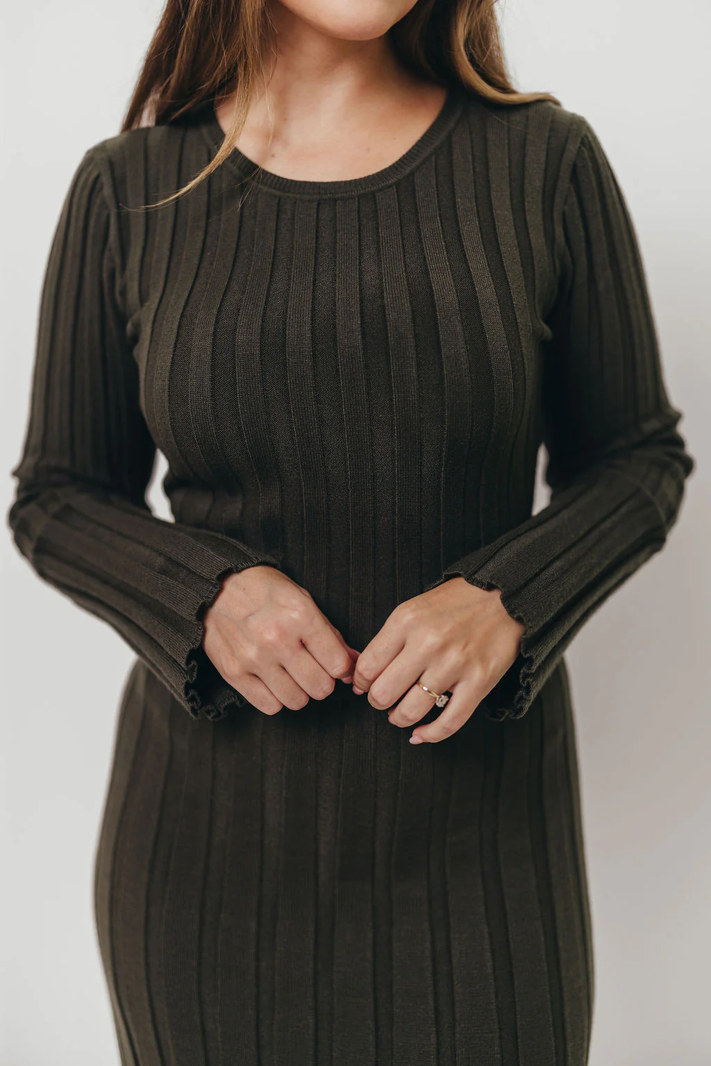 Colette Luxe Maxi Dress in Dark Evergreen *Final Sale* - Image 12