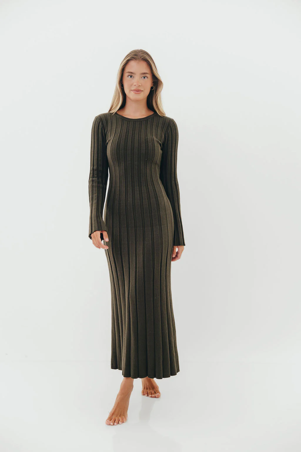 Colette Luxe Maxi Dress in Dark Evergreen *Final Sale* - Image 5