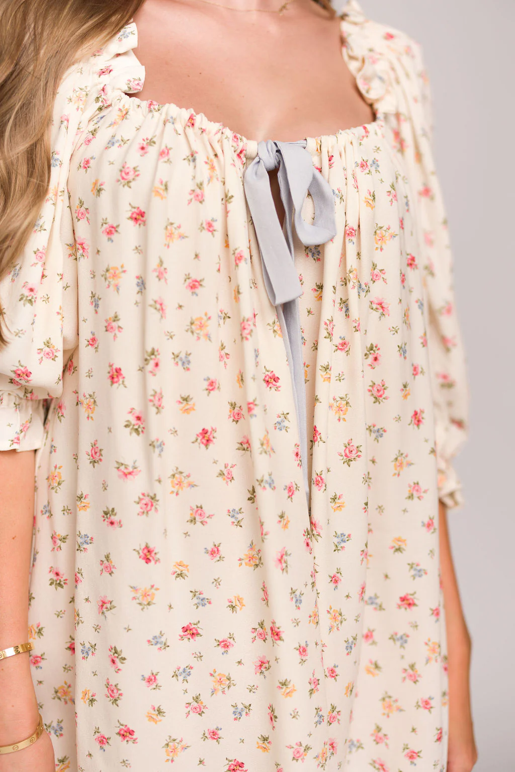Darling Mini Dress in Country Bloom - Image 13