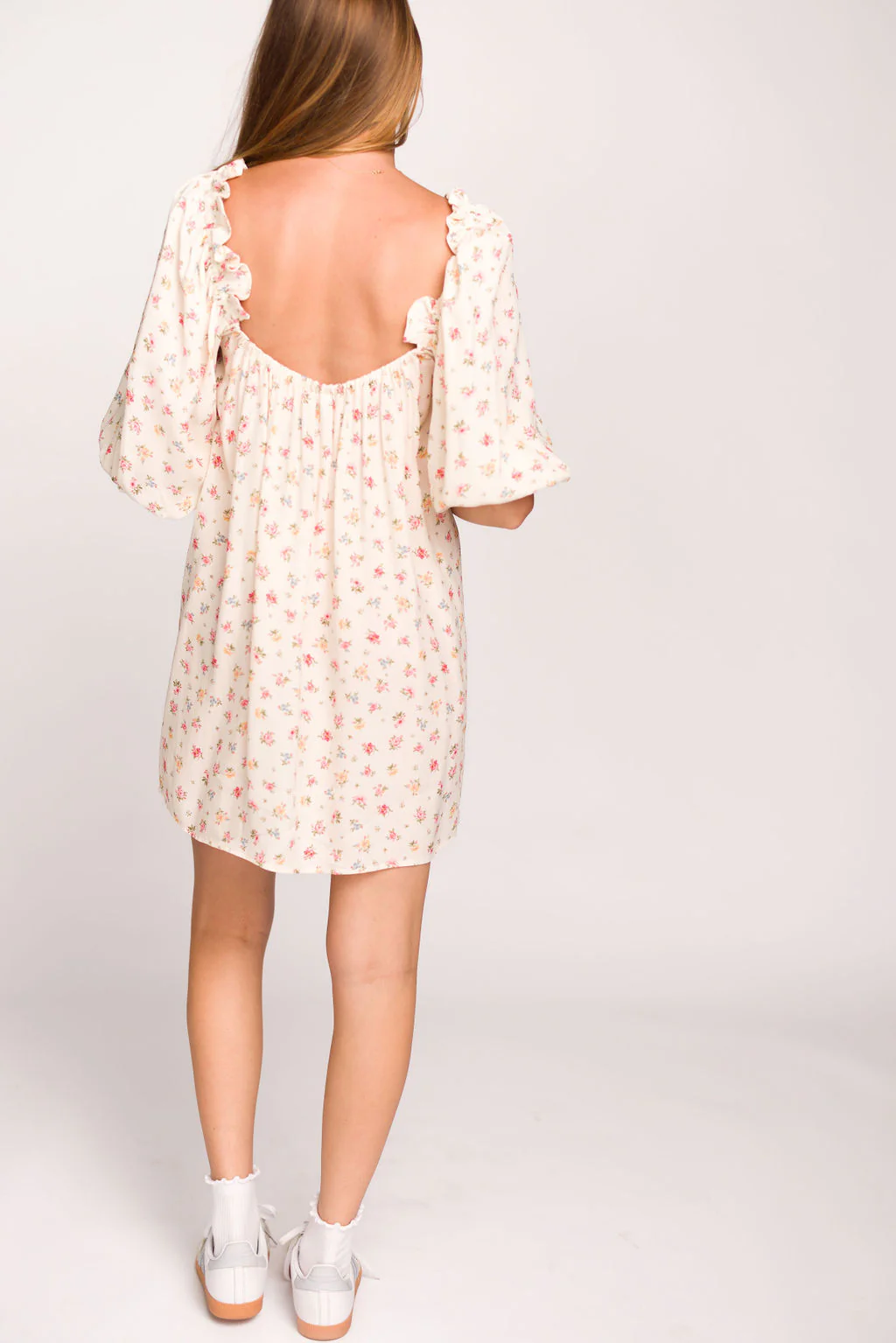 Darling Mini Dress in Country Bloom - Image 9