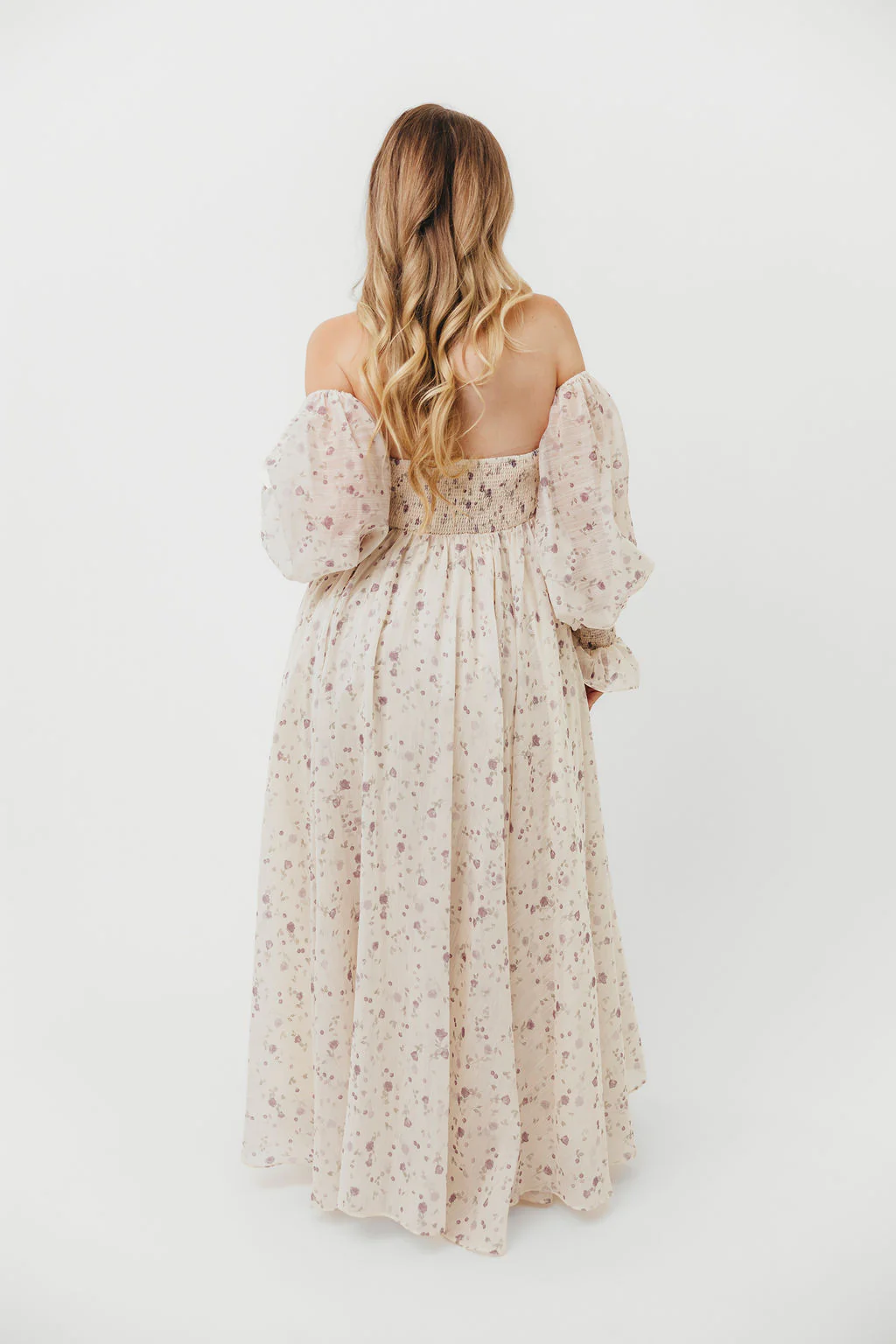 Dear Lily Maxi Dress in Lilac - Bump Friendly - Image 26