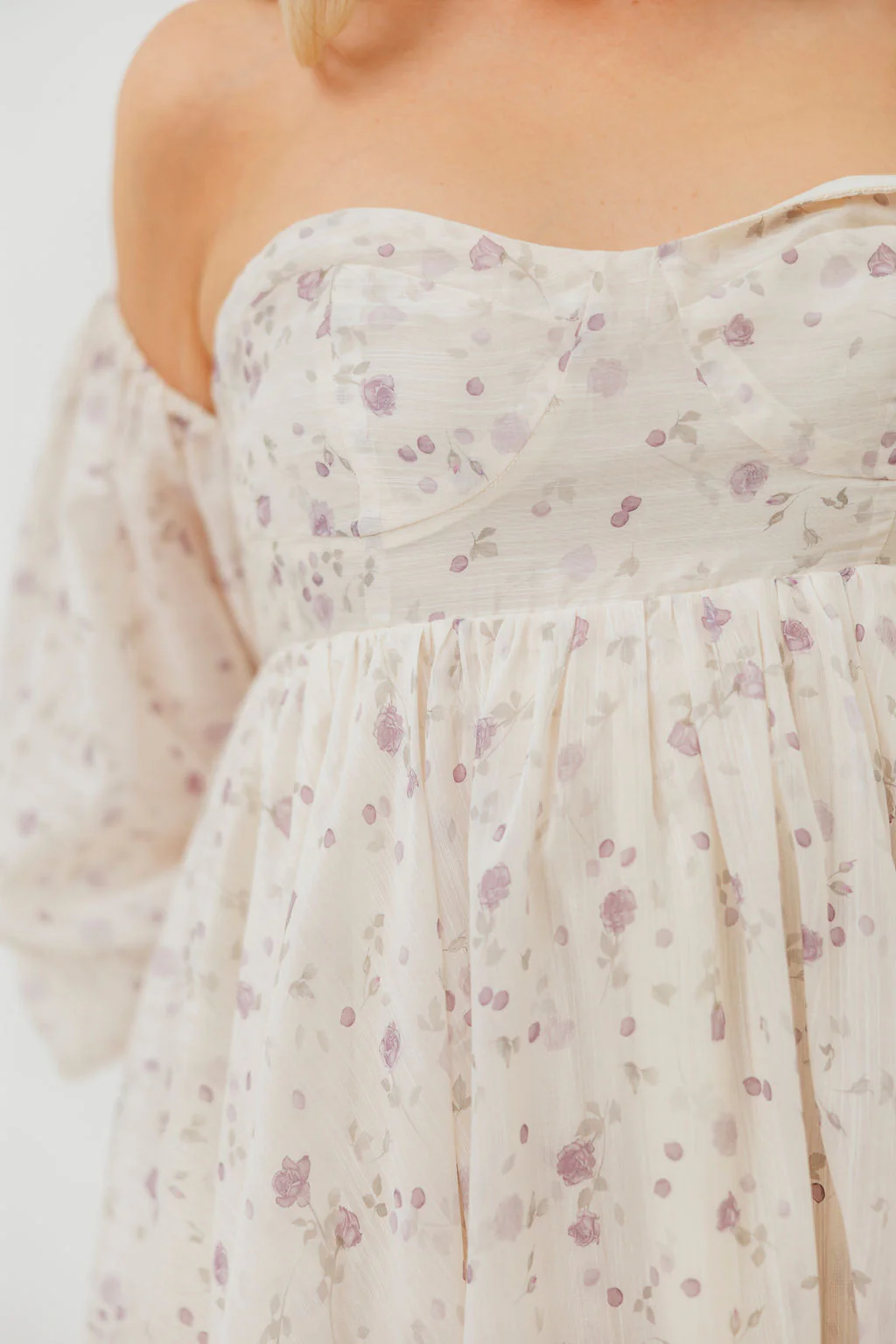 Dear Lily Maxi Dress in Lilac - Bump Friendly - Image 7