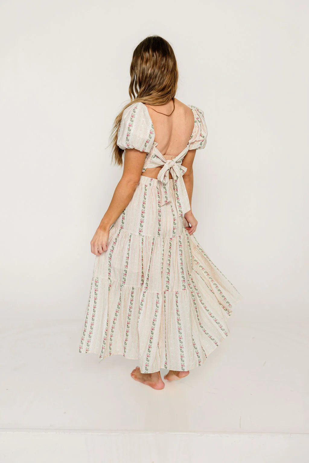 Kallie Maxi Dress in Garden Rose - Image 5