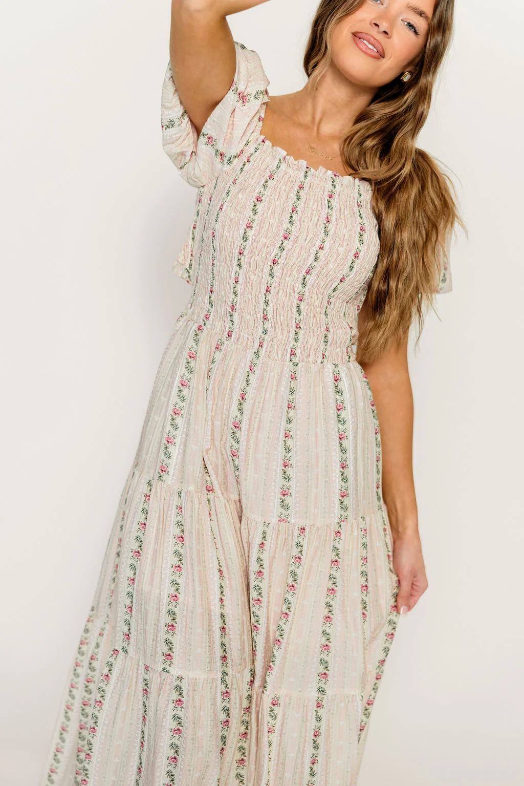 Kallie Maxi Dress in Garden Rose - Image 8