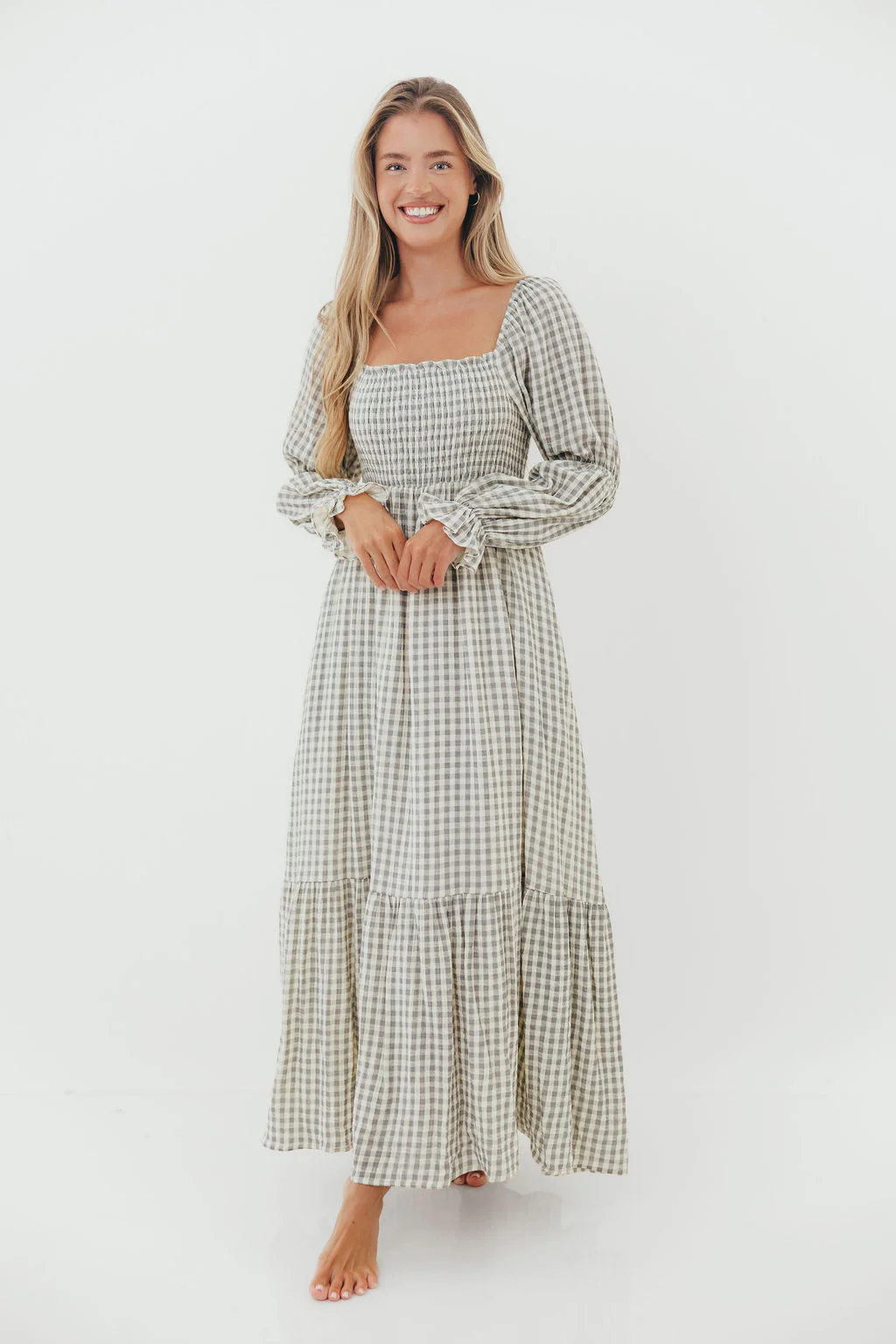 Emerson Maxi Dress in Gray