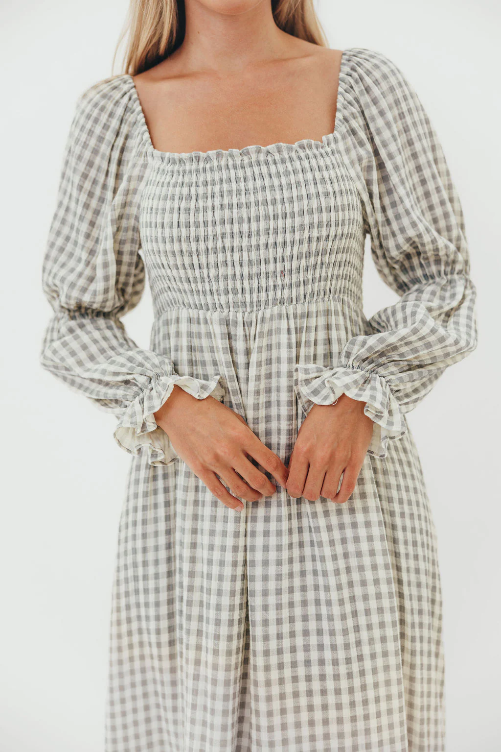 Emerson Maxi Dress in Gray - Image 4