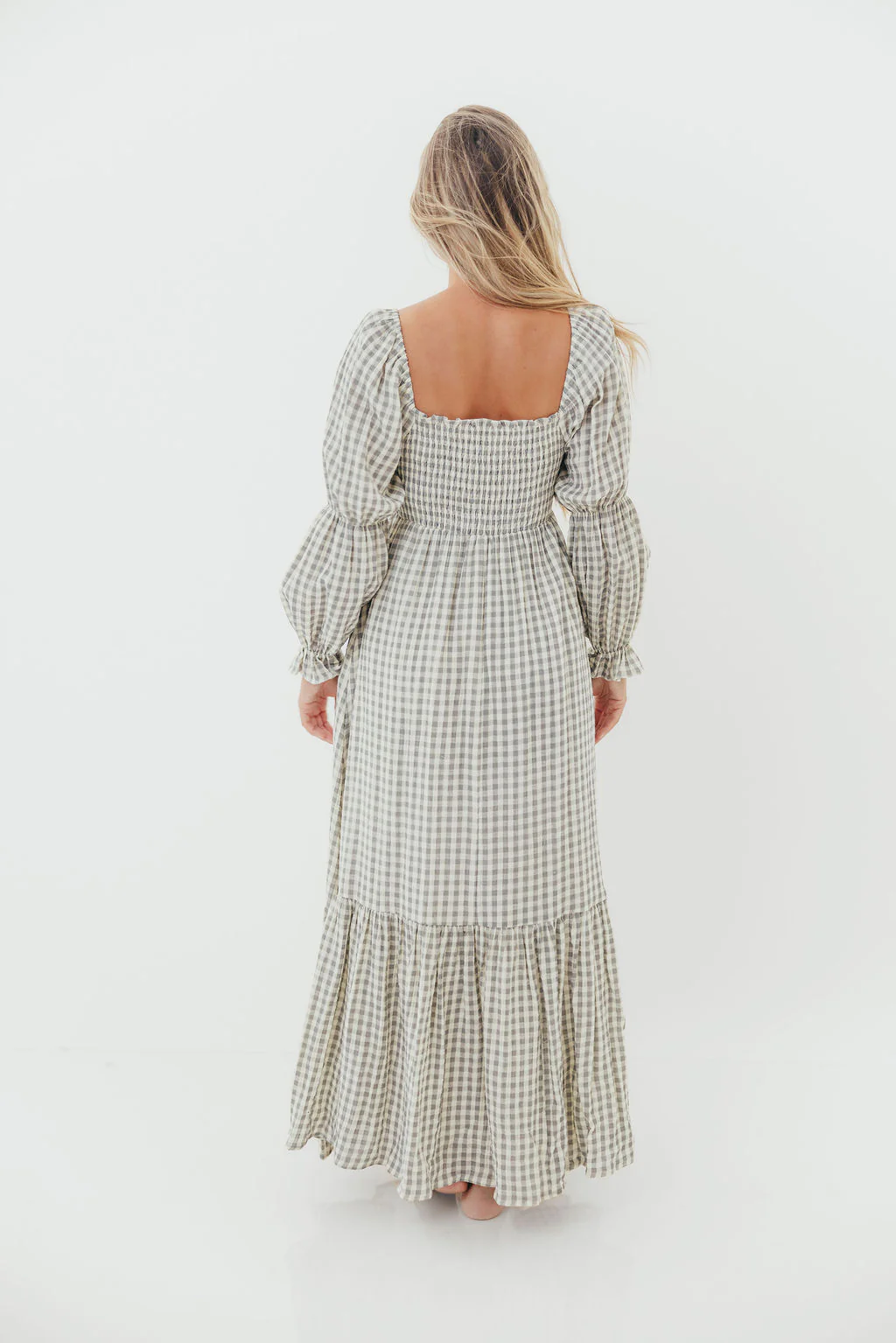 Emerson Maxi Dress in Gray - Image 6