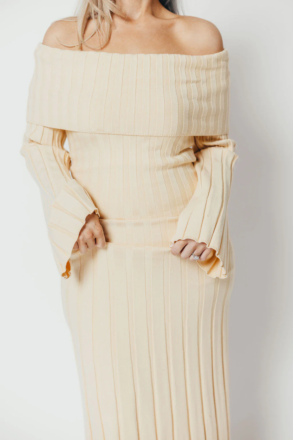 Evella Maxi Dress in Butter Yellow - Bump Friendly & Inclusive Sizing - Image 12