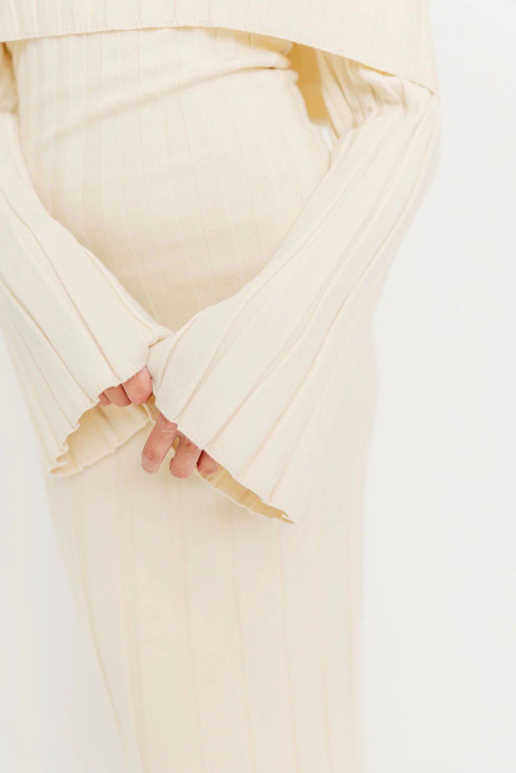 Evella Maxi Dress in Cream - Bump Friendly & Inclusive Sizing - Image 19