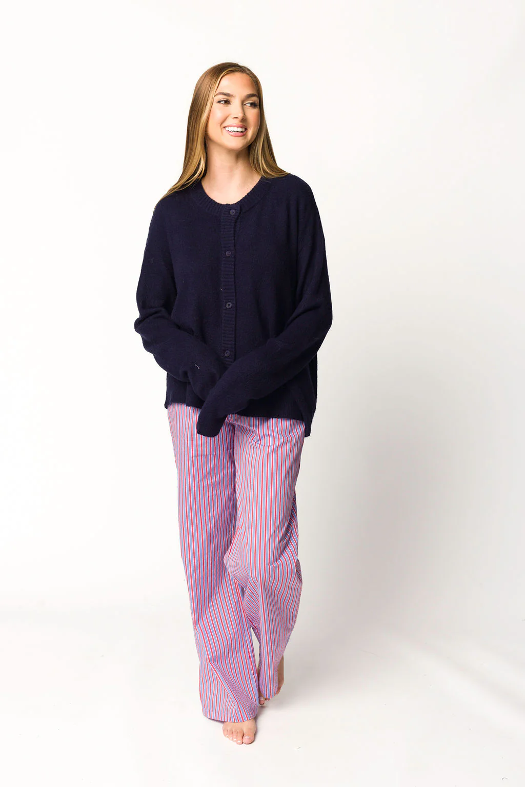 Gillian Sweater in Navy - Image 5