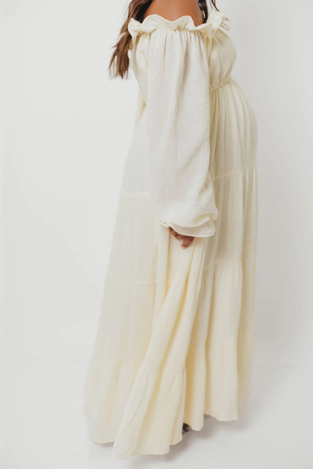 Golden Hour 100% Cotton Maxi Dress in Cream - Bump Friendly *6/9 PRE-ORDER* - Image 19