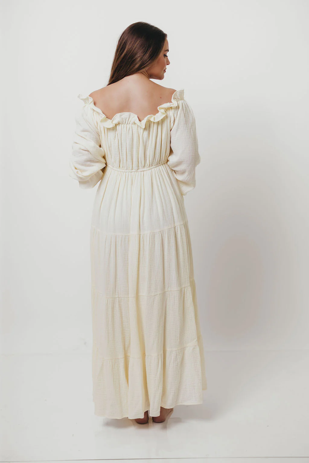 Golden Hour 100% Cotton Maxi Dress in Cream - Bump Friendly *6/9 PRE-ORDER* - Image 23
