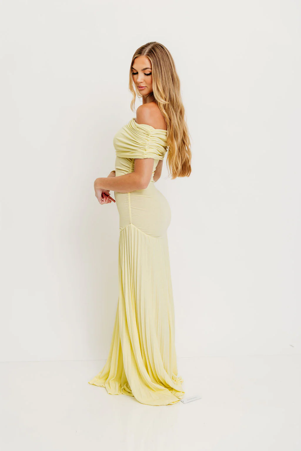 Halo Maxi Dress in Buttercream *Final Sale* - Image 5