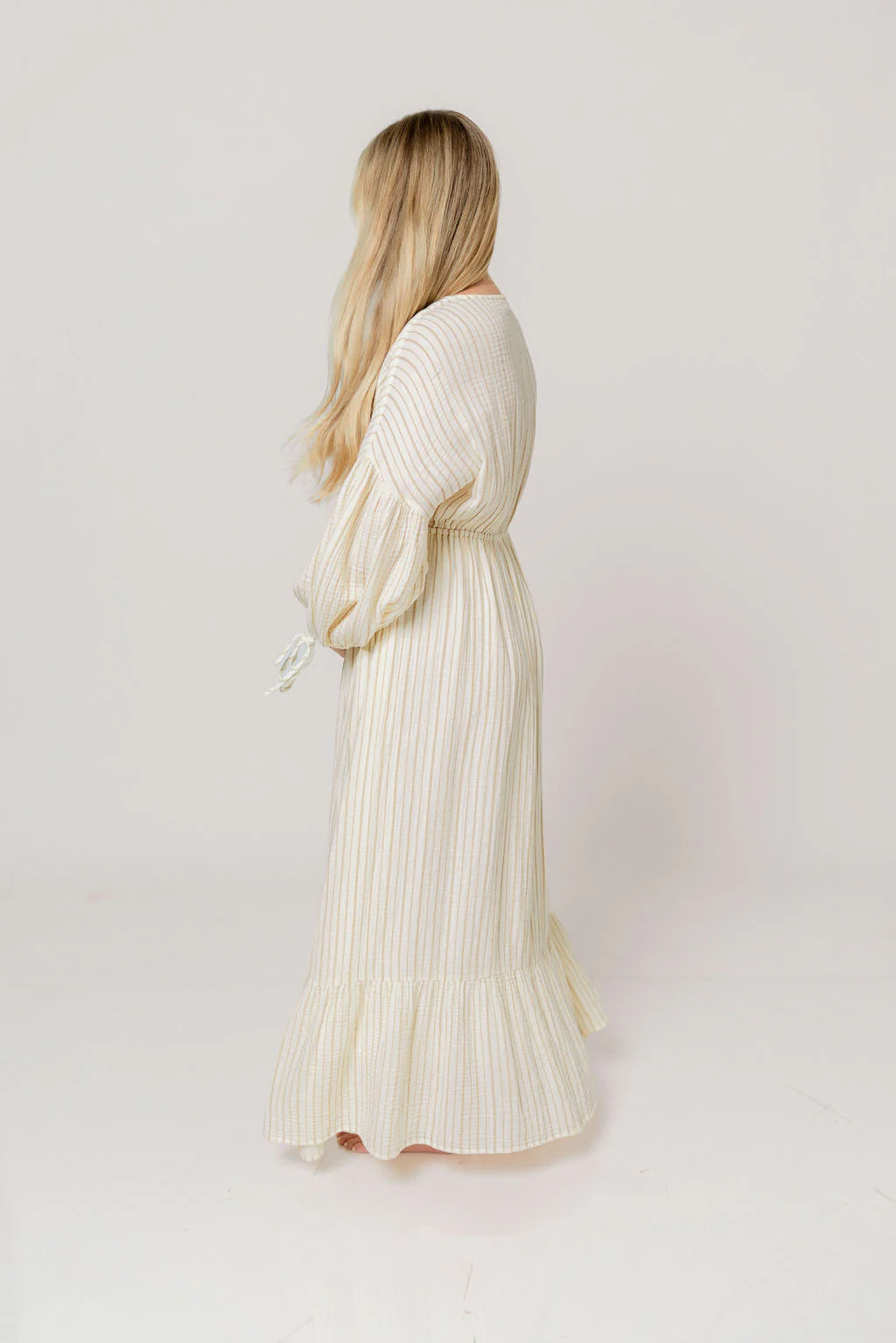 Hunter 100% Cotton Midi Dress in Off-White - Bump Friendly & Inclusive Sizing *5/29 PRE-ORDER* - Image 14