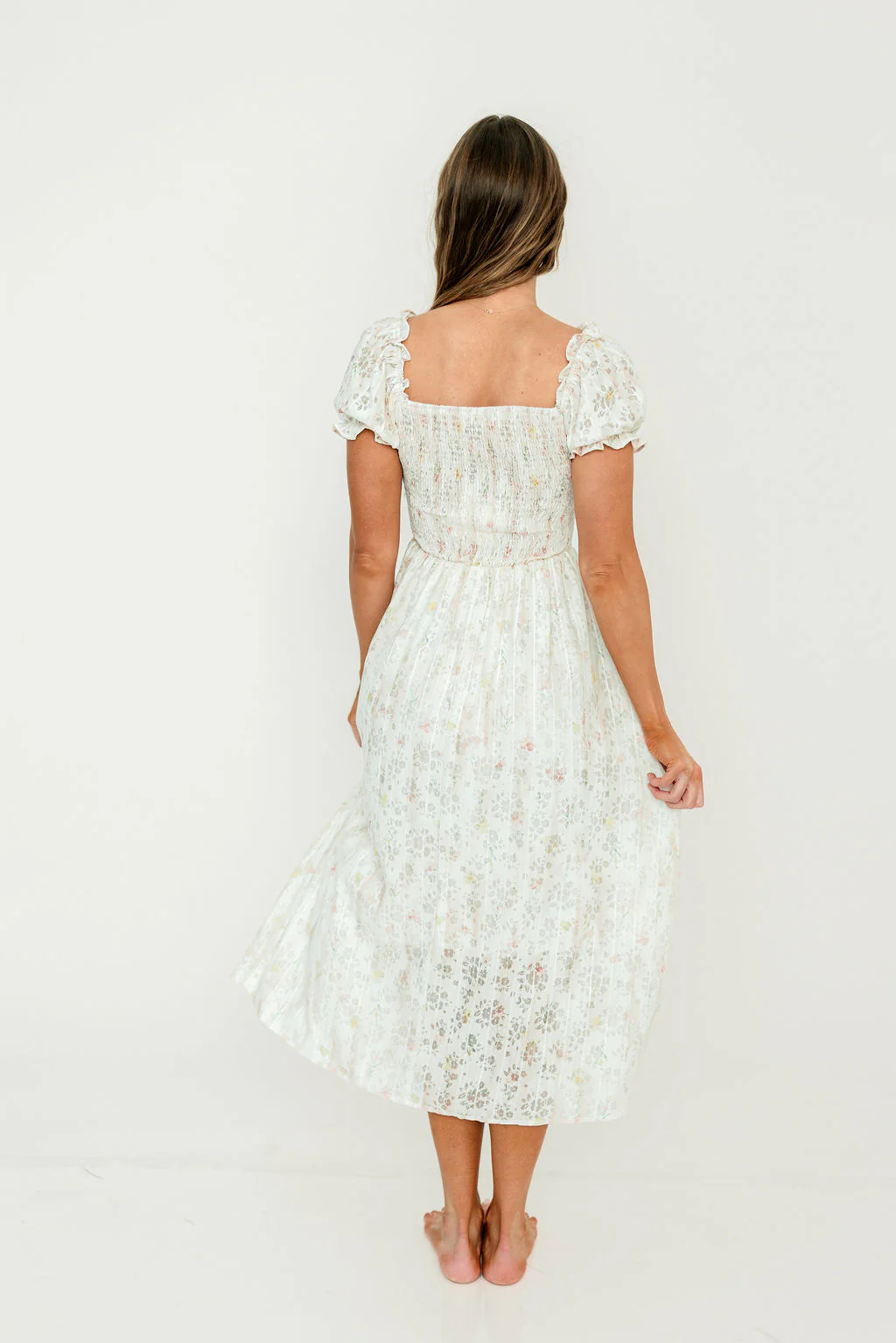 Kami Midi Dress in English Garden - Image 10