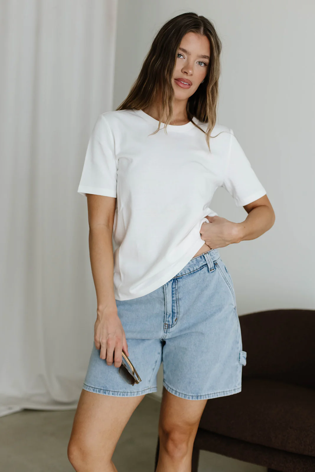 Libby Shorts in Denim