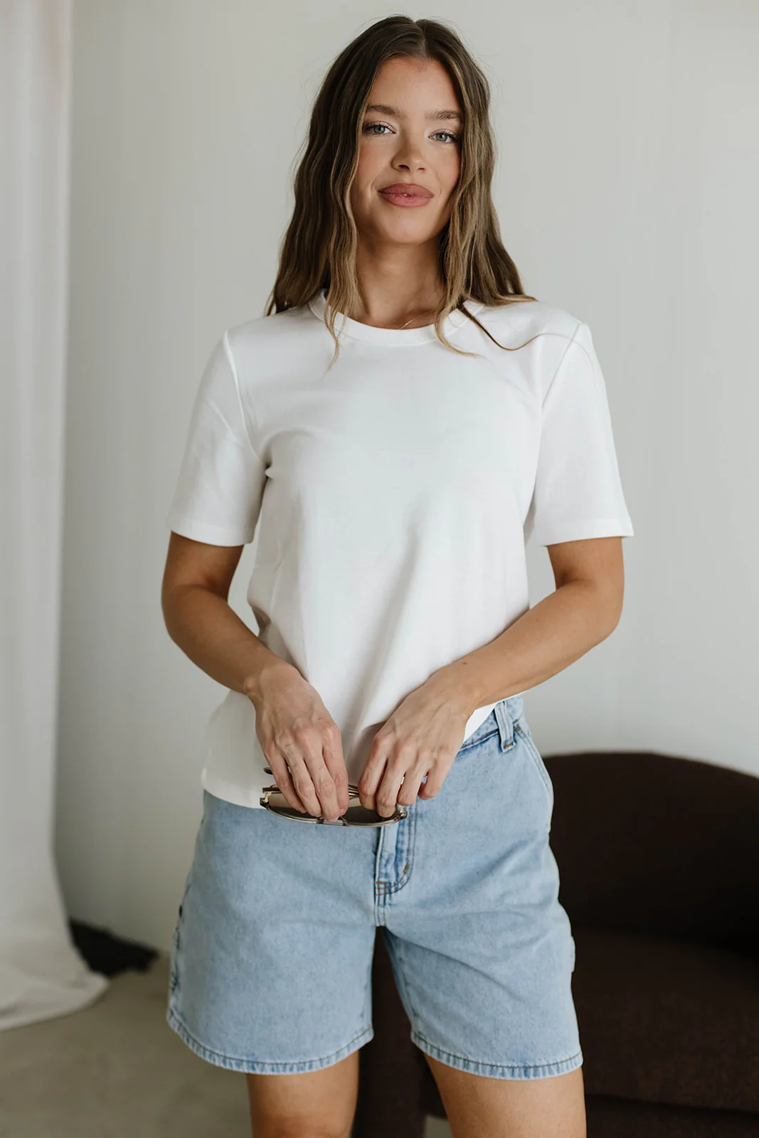 Libby Shorts in Denim - Image 6