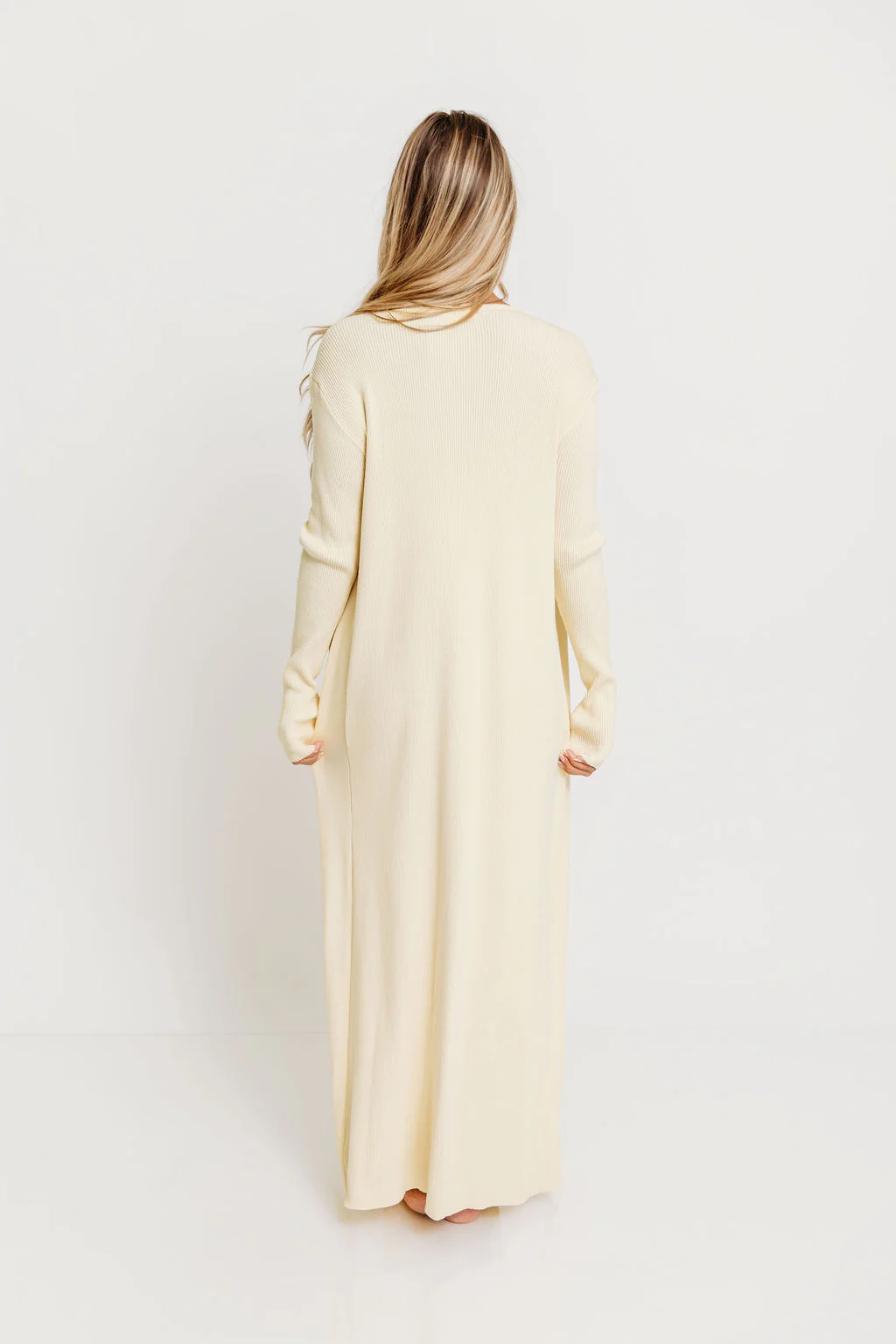 Lina Two Piece Dress Set in Butter Yellow - Bump Friendly *5/30 PRE-ORDER* - Image 10