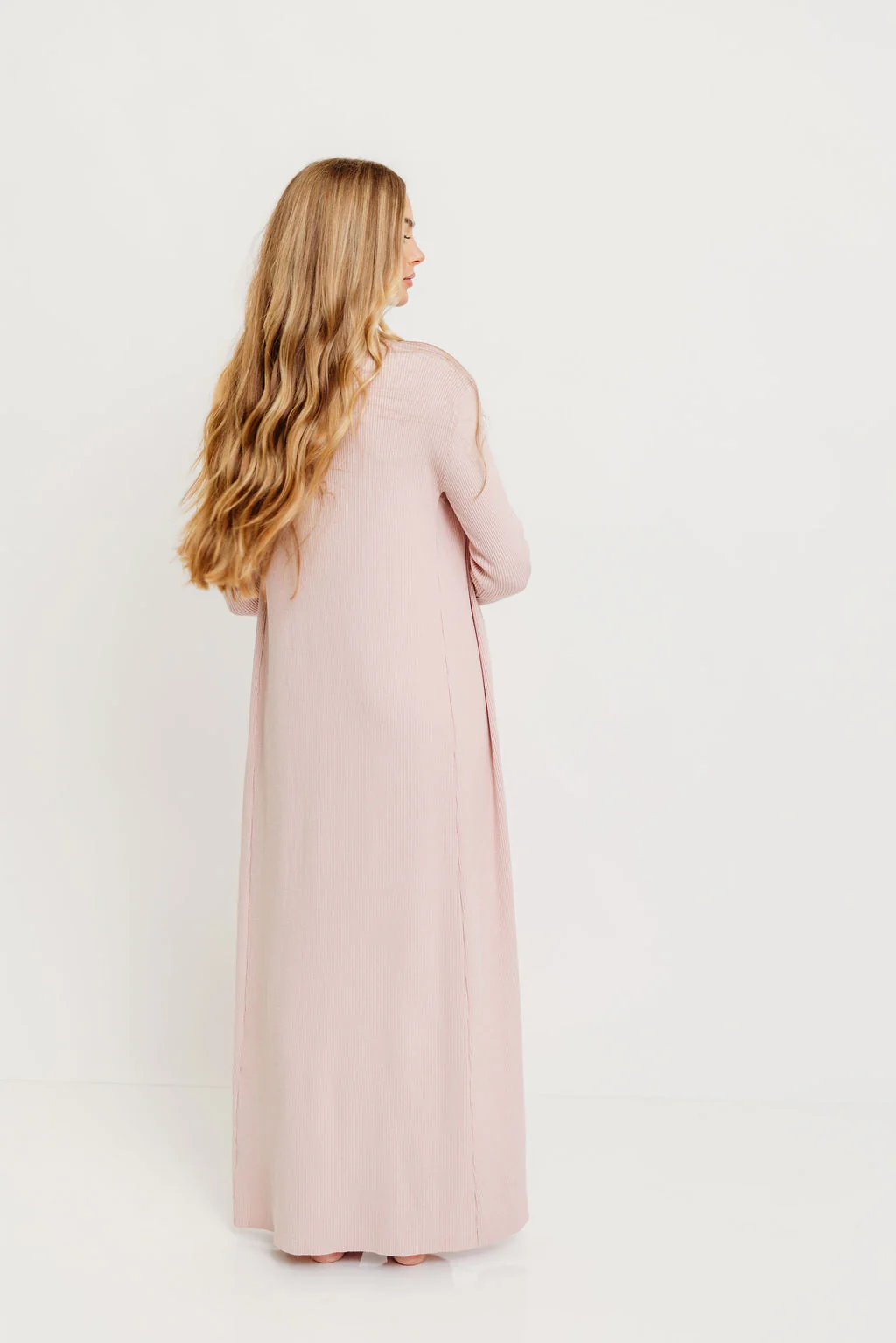 Lina Two Piece Dress Set in Dusty Blush - Bump Friendly *5/30 PRE-ORDER* - Image 13