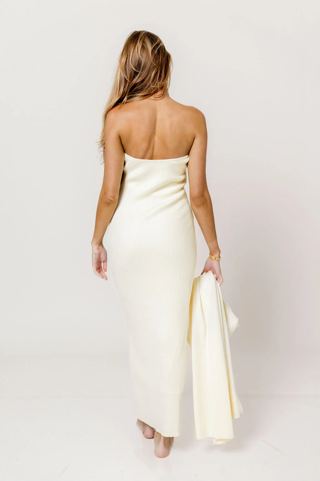 Lina Two Piece Dress Set in Ivory - Bump Friendly *5/30 PRE-ORDER* - Image 7