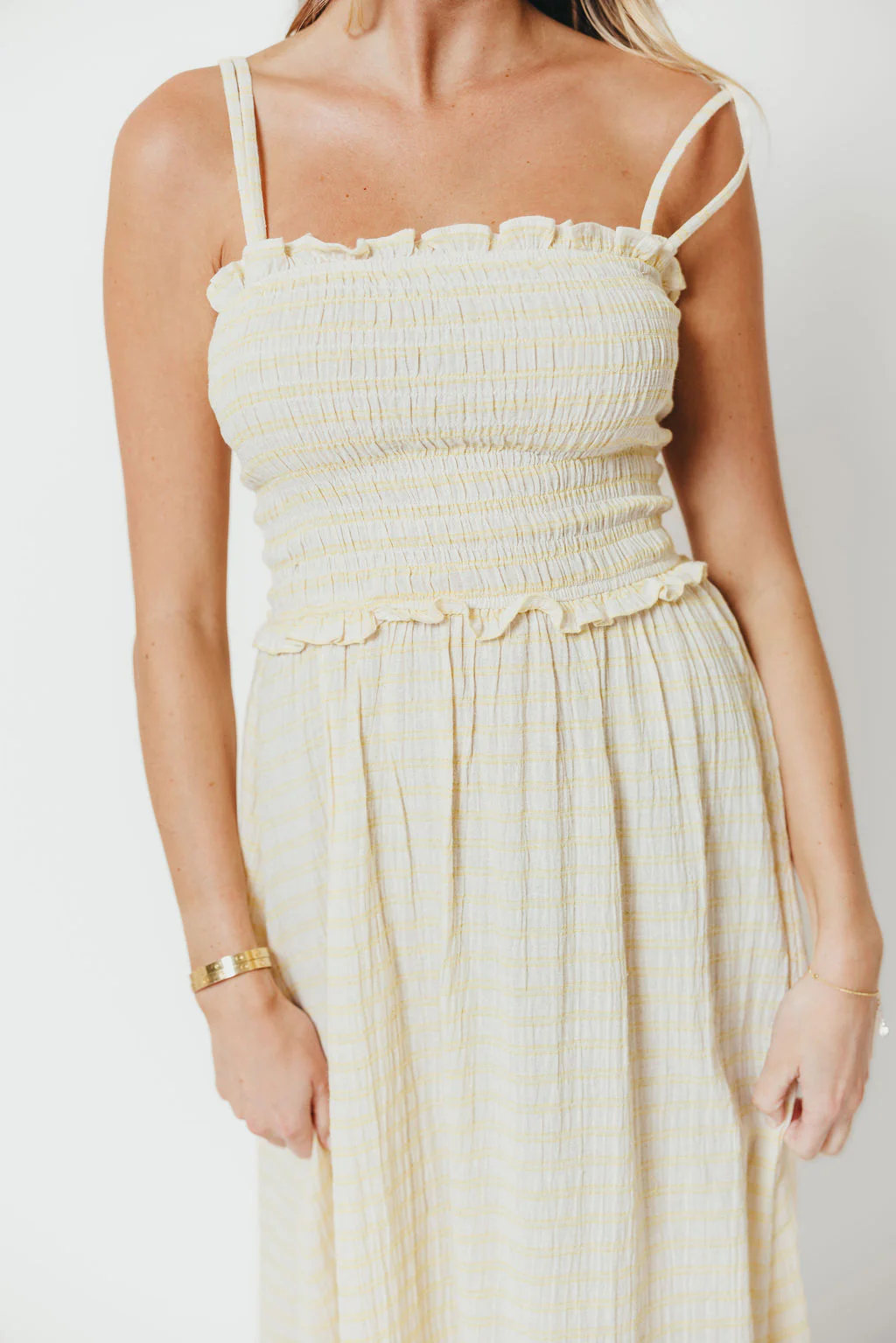 Francia Maxi Dress in Butter - Image 4