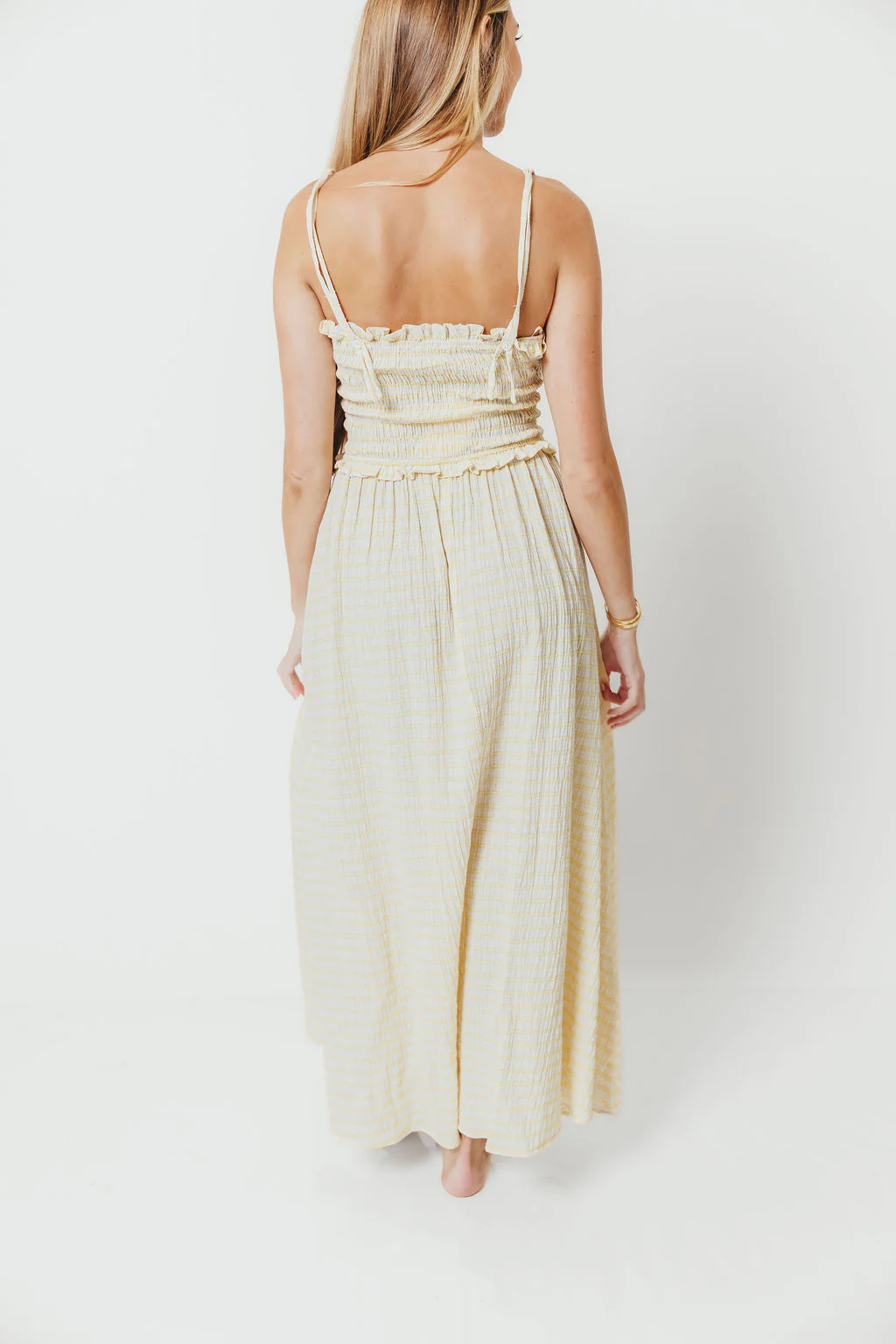 Francia Maxi Dress in Butter - Image 5
