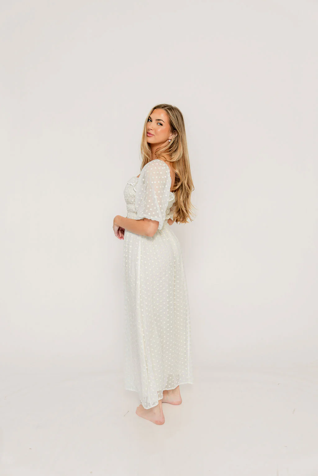 Meadowlark Maxi Dress in Cream - Image 10