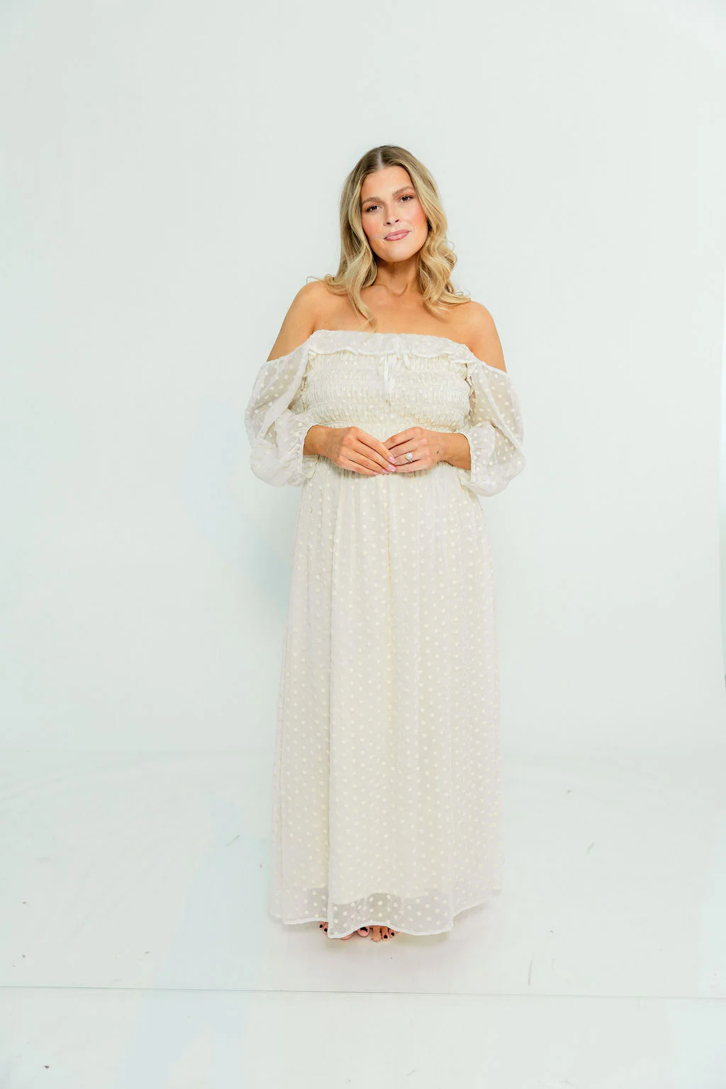 Meadowlark Maxi Dress in Cream - Image 6