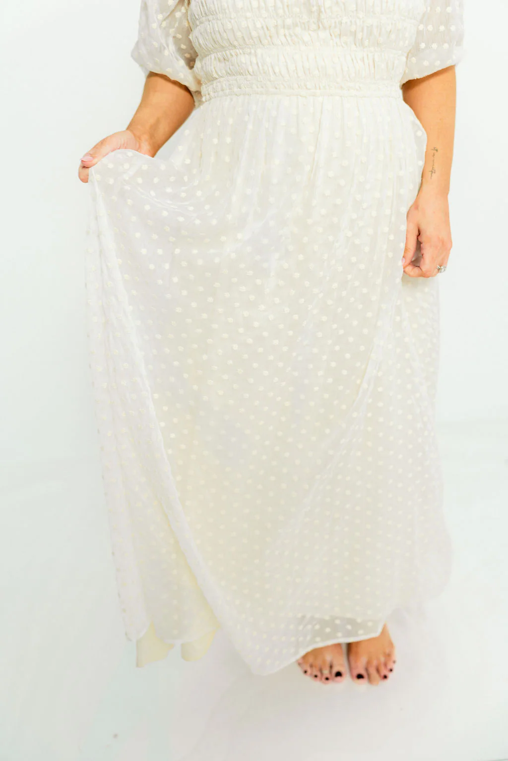 Meadowlark Maxi Dress in Cream - Image 7