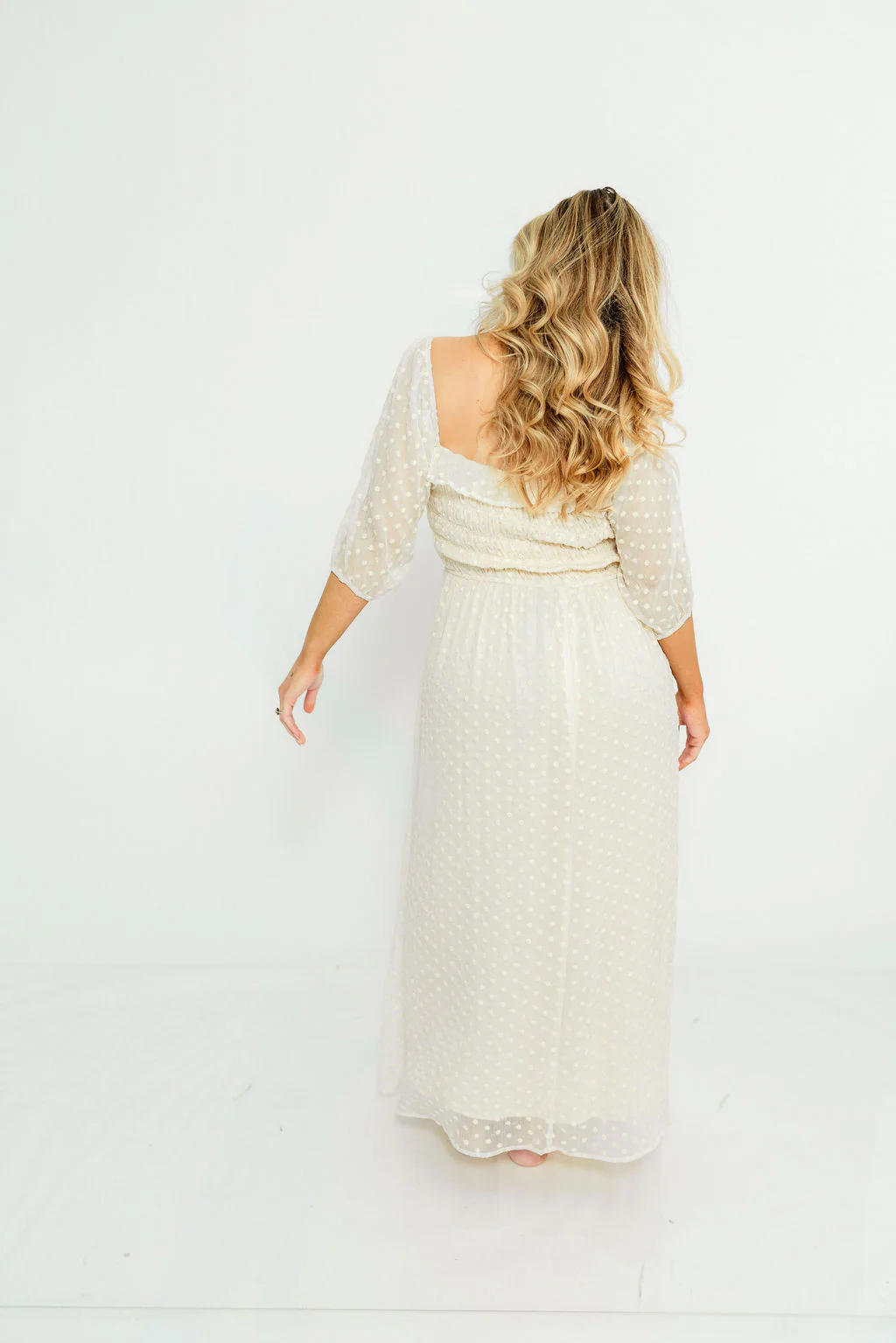 Meadowlark Maxi Dress in Cream - Image 9
