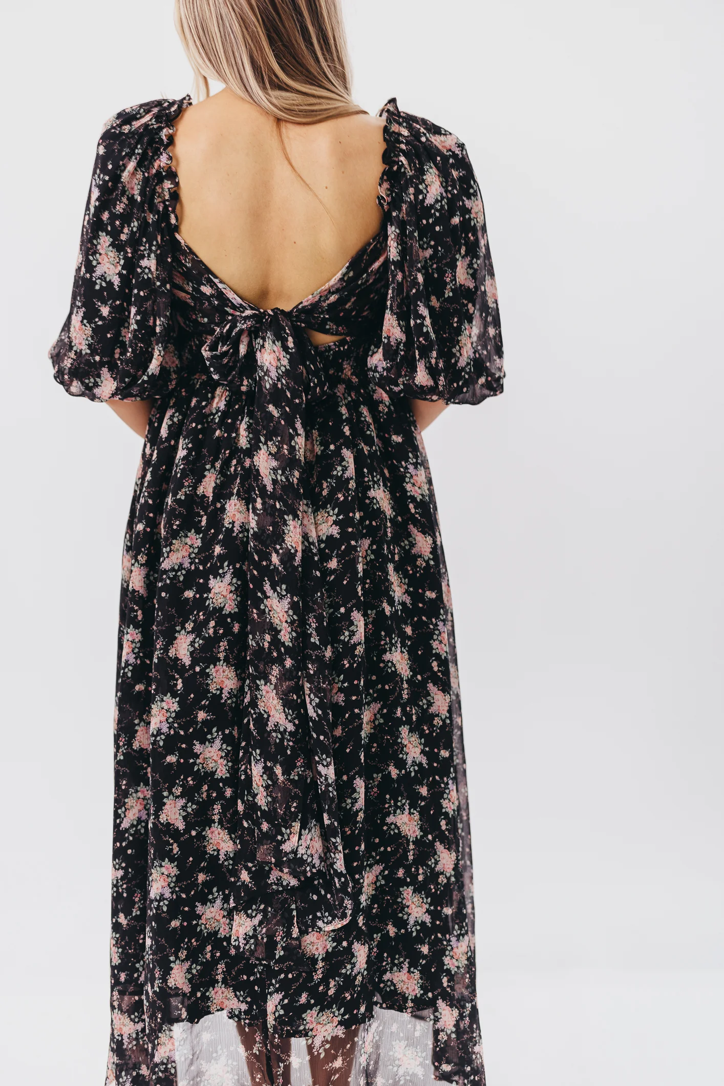 Melody Maxi Dress in Black - Bump Friendly & Inclusive Sizing (S-3XL) *Final Sale* - Image 16