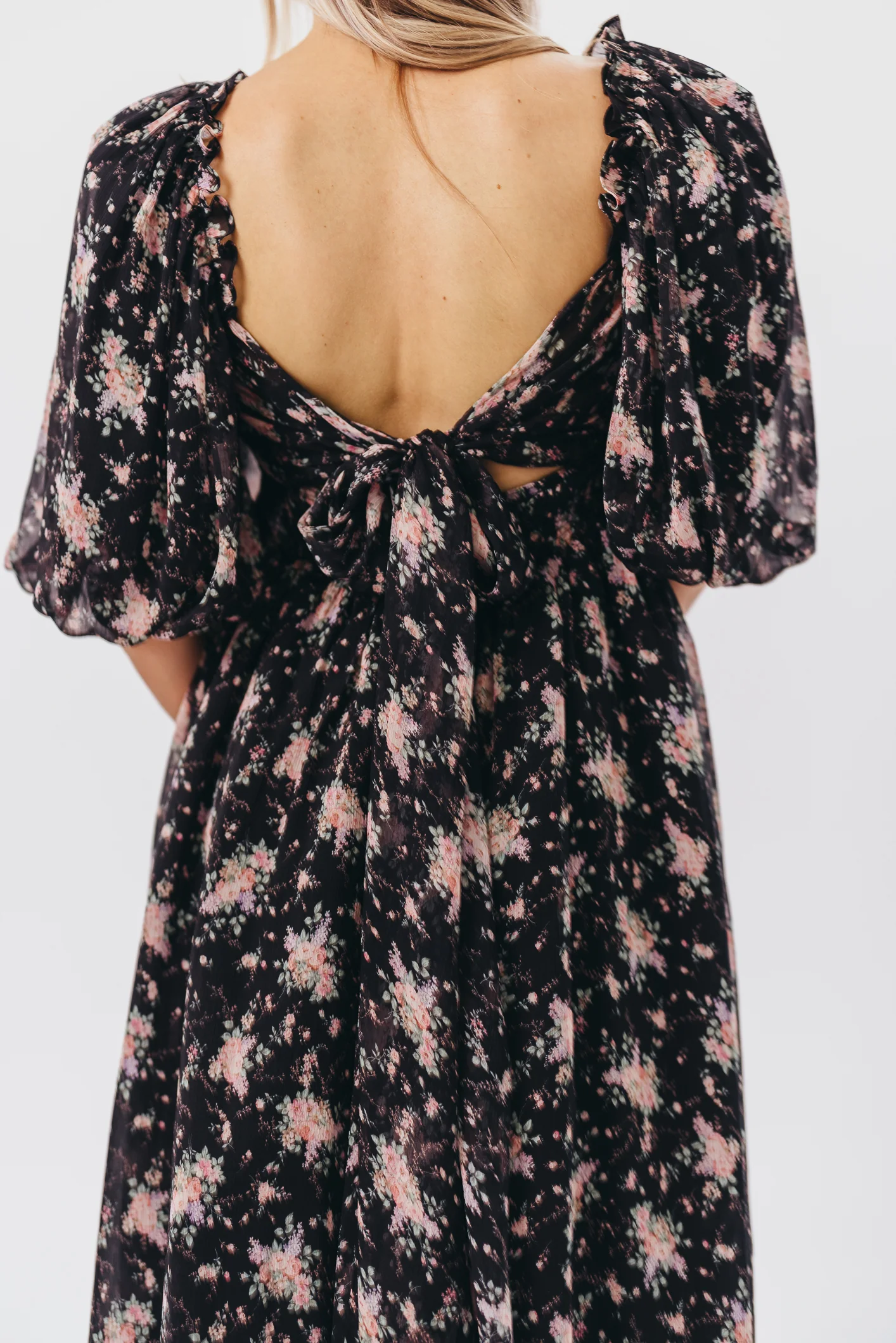 Melody Maxi Dress in Black - Bump Friendly & Inclusive Sizing (S-3XL) *Final Sale* - Image 17