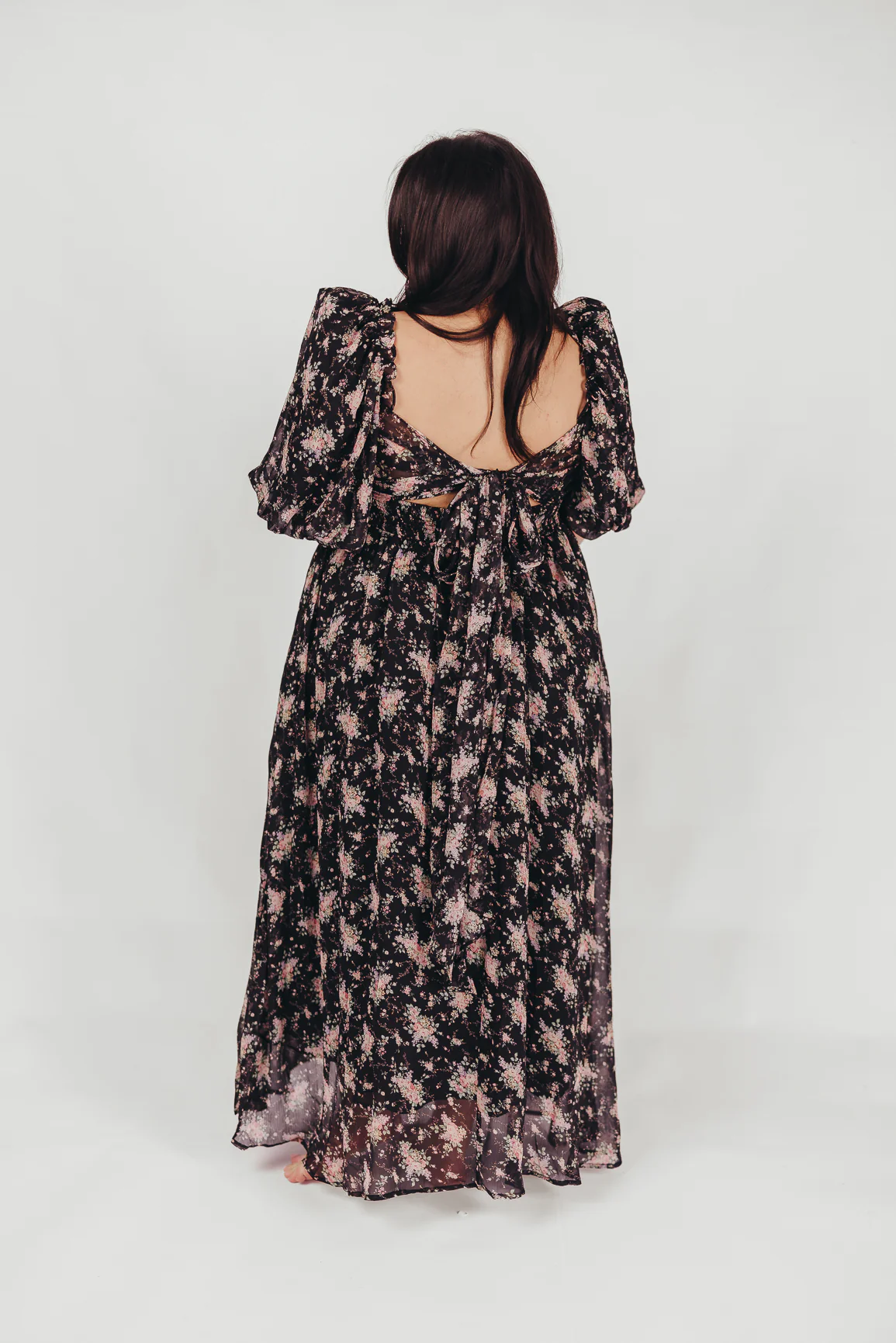 Melody Maxi Dress in Black - Bump Friendly & Inclusive Sizing (S-3XL) *Final Sale* - Image 28