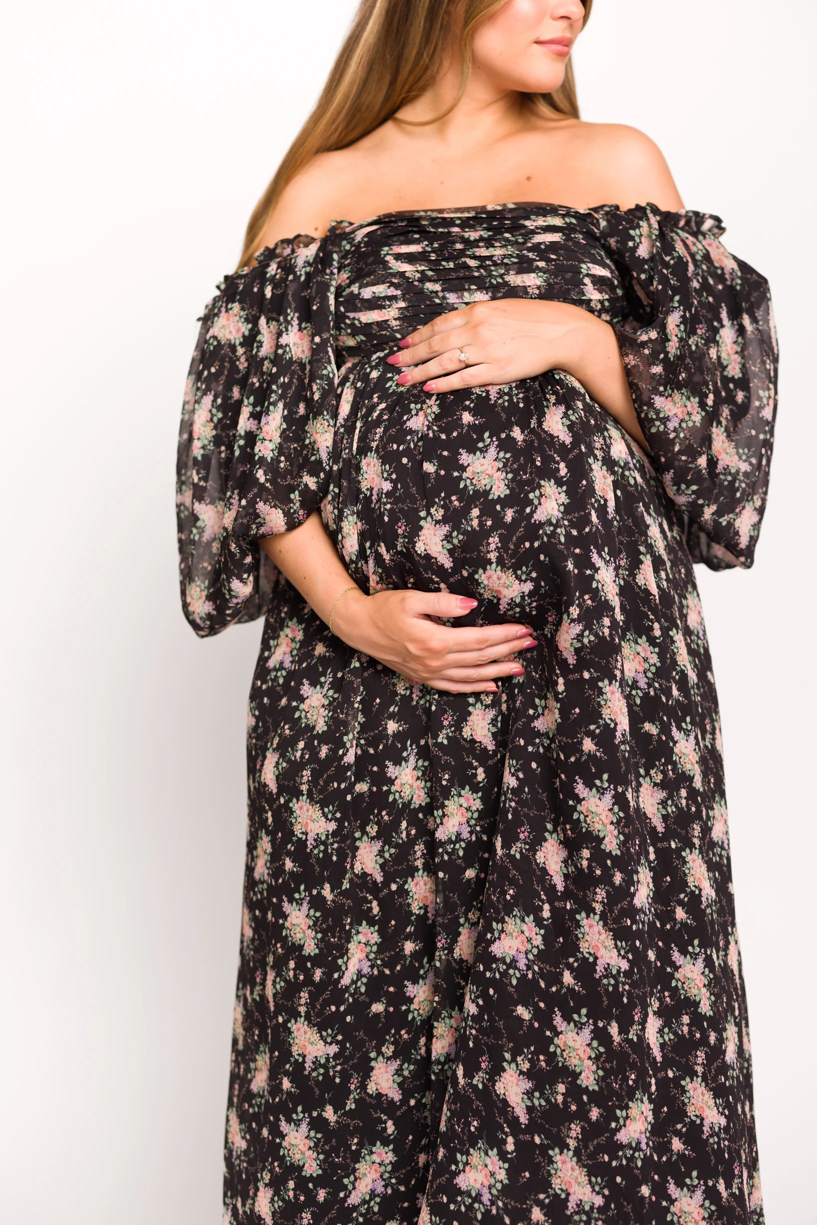 Melody Maxi Dress in Black - Bump Friendly & Inclusive Sizing (S-3XL) *Final Sale* - Image 43